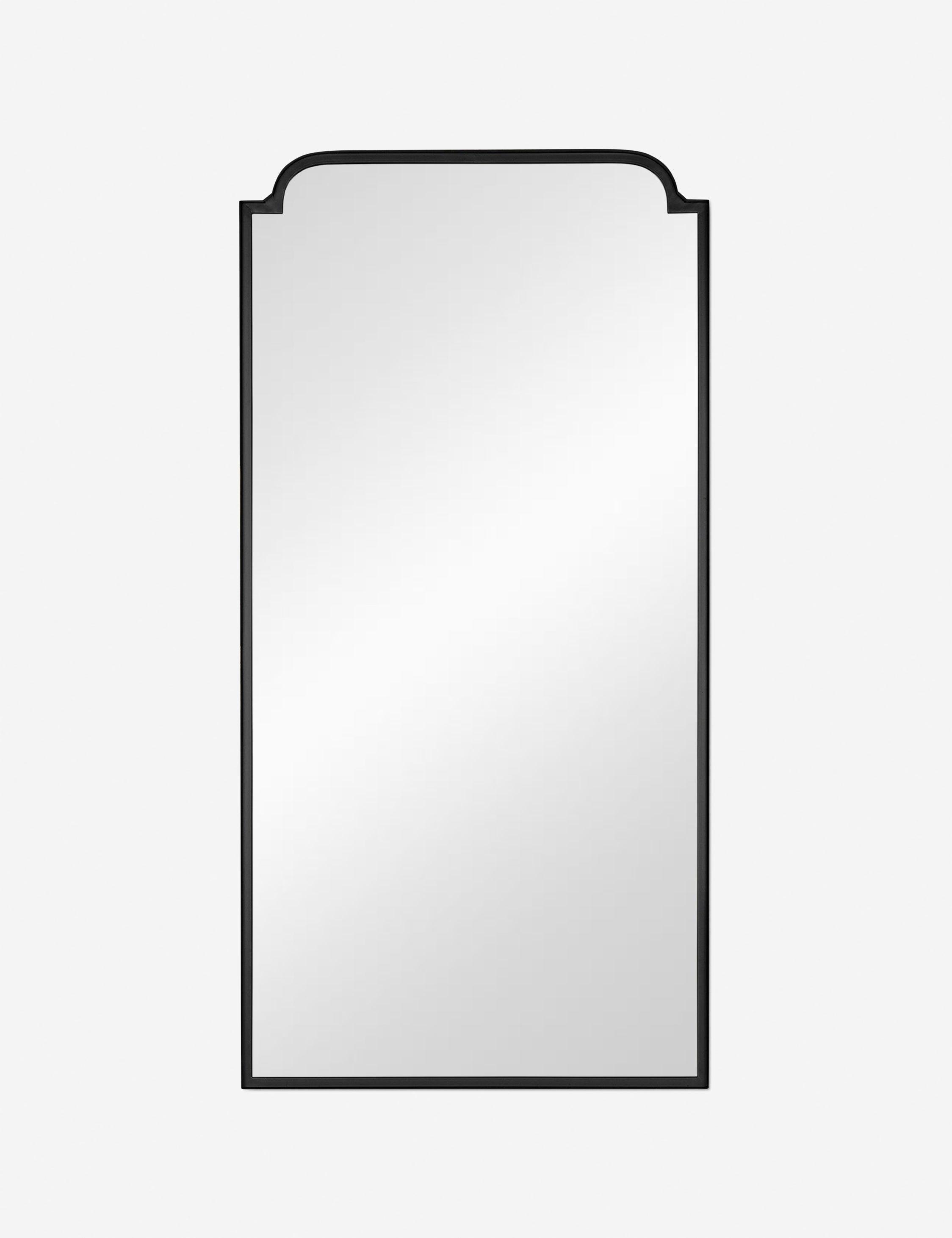 Elegant 47'' Rectangular Silver and Gold Wall Mirror