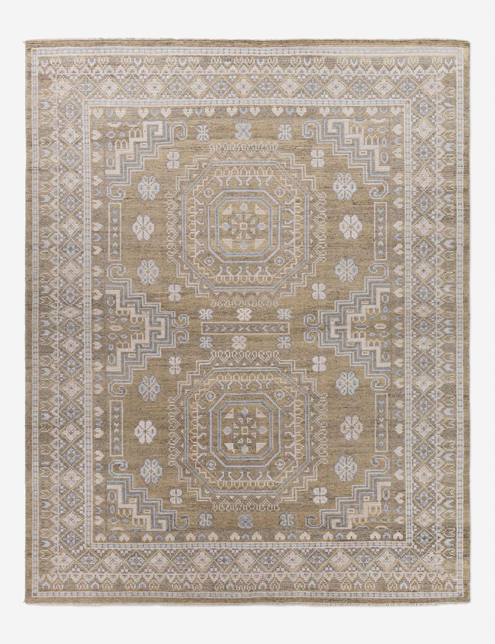 Anahit Hand-Knotted Wool-Blend Rug - 2' x 3'
