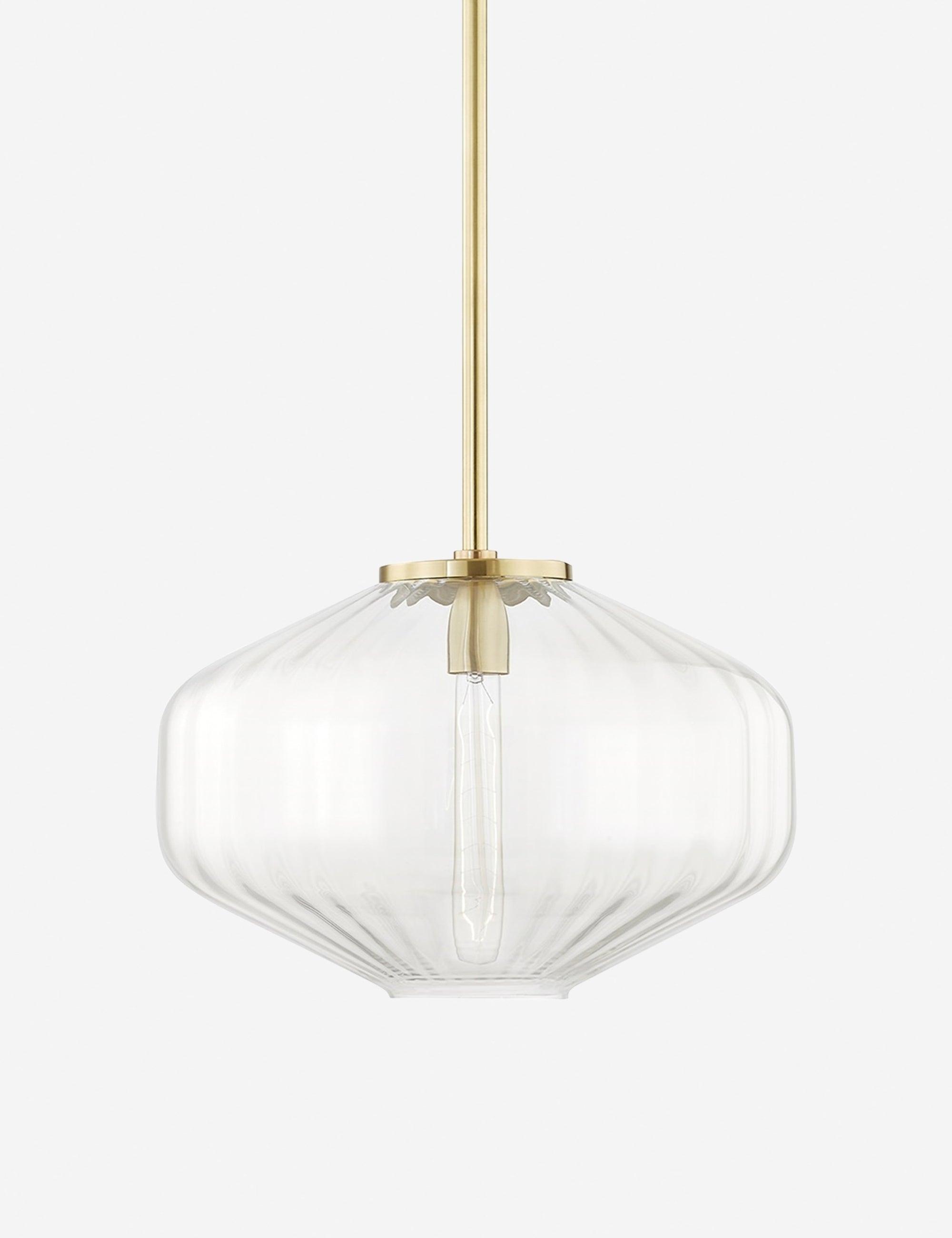 Marion Pendant Light - Antique Brass