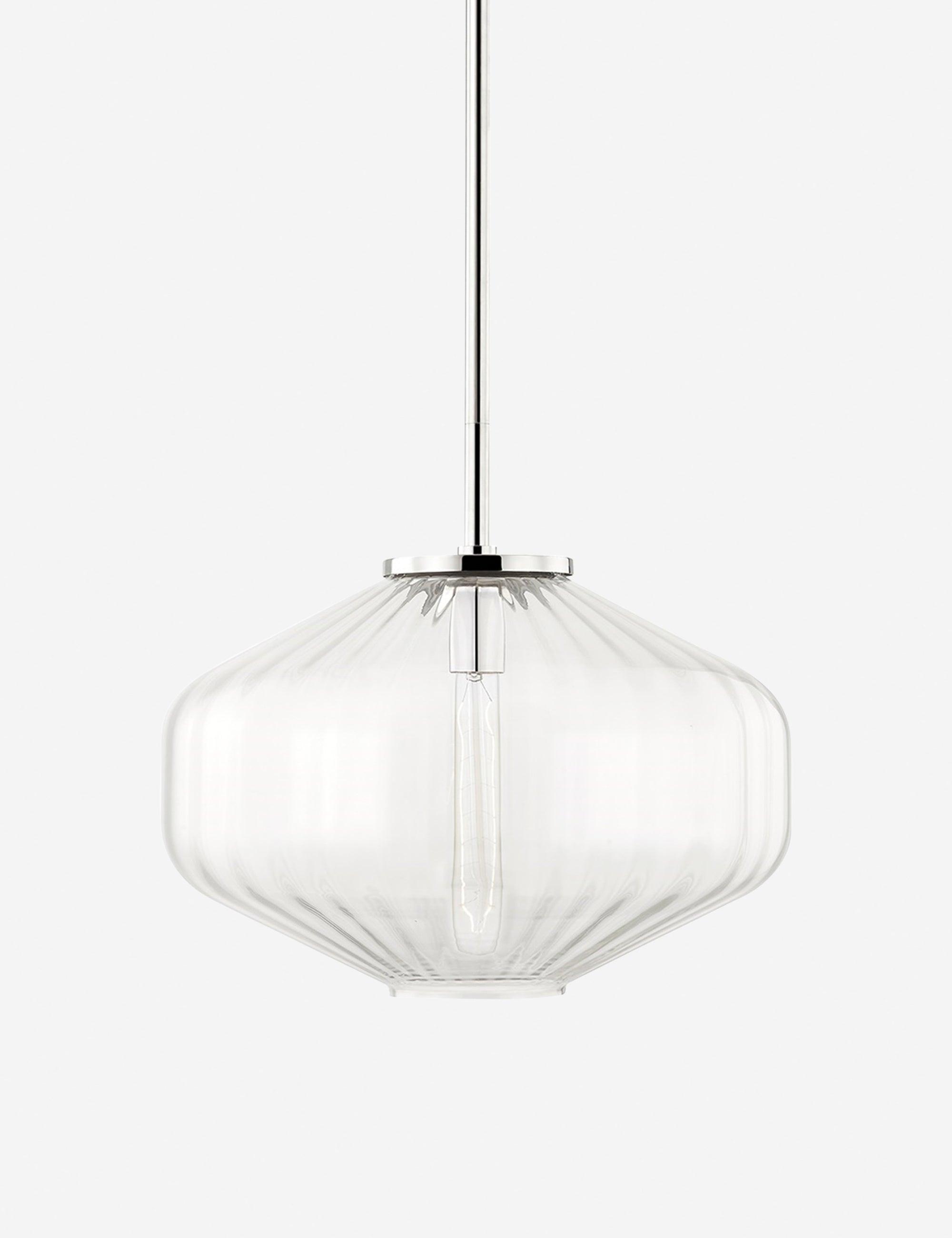 Marion Pendant Light - Polished Nickel