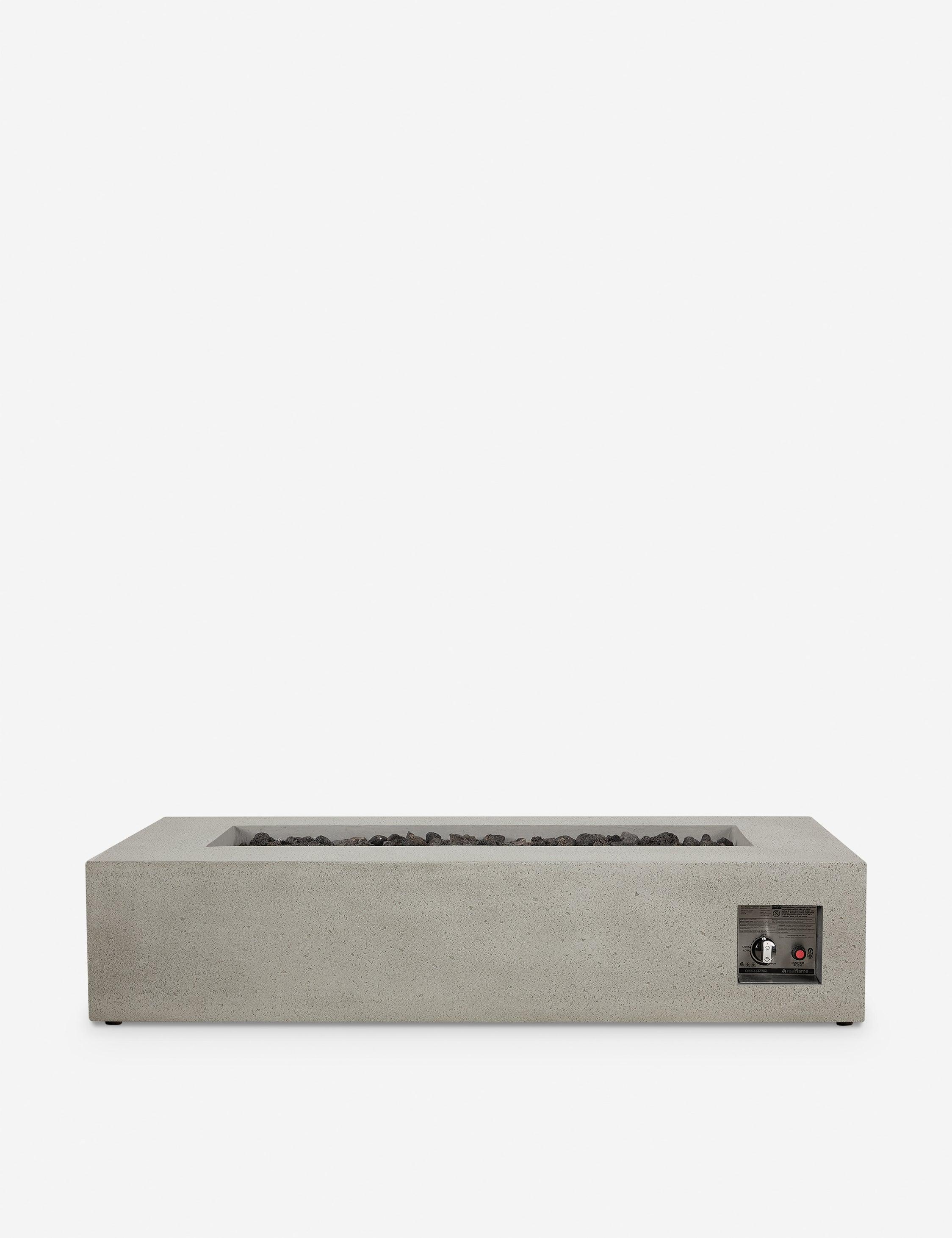 Magnus Fire Table - Flint / Rectangle