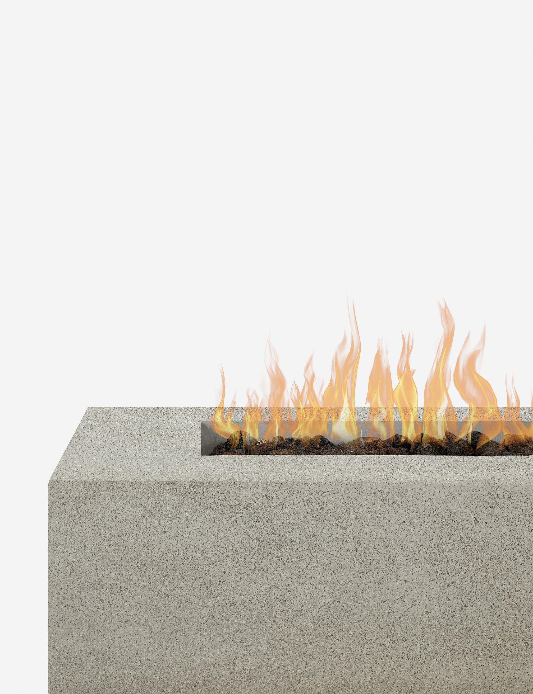 Magnus Fire Table - Flint / Rectangle