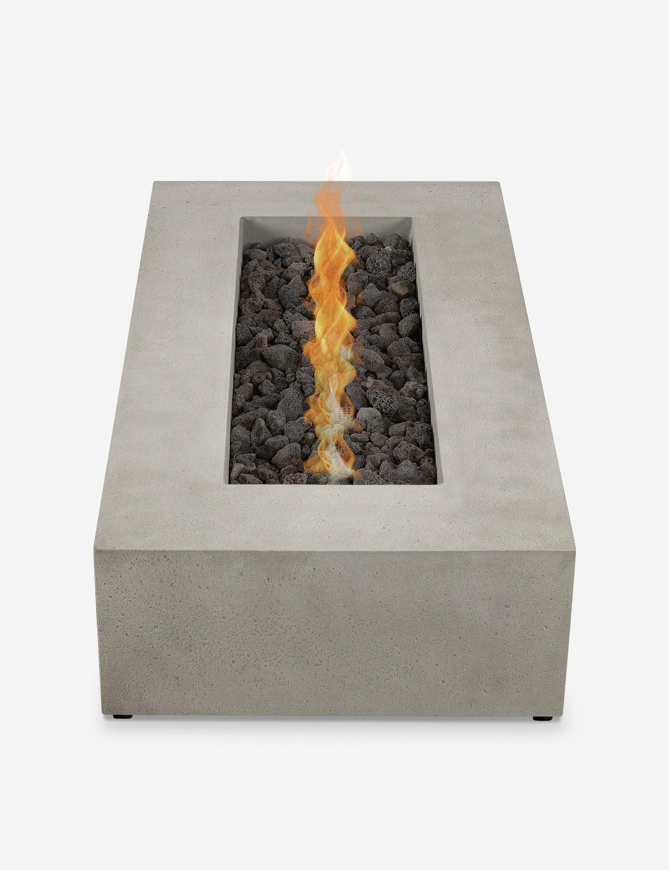 Magnus Fire Table - Flint / Rectangle