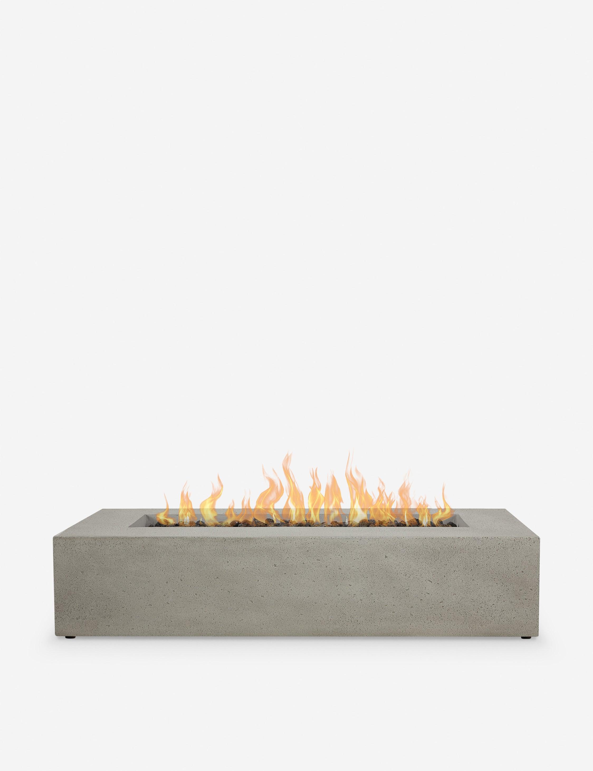 Magnus Fire Table - Flint / Rectangle
