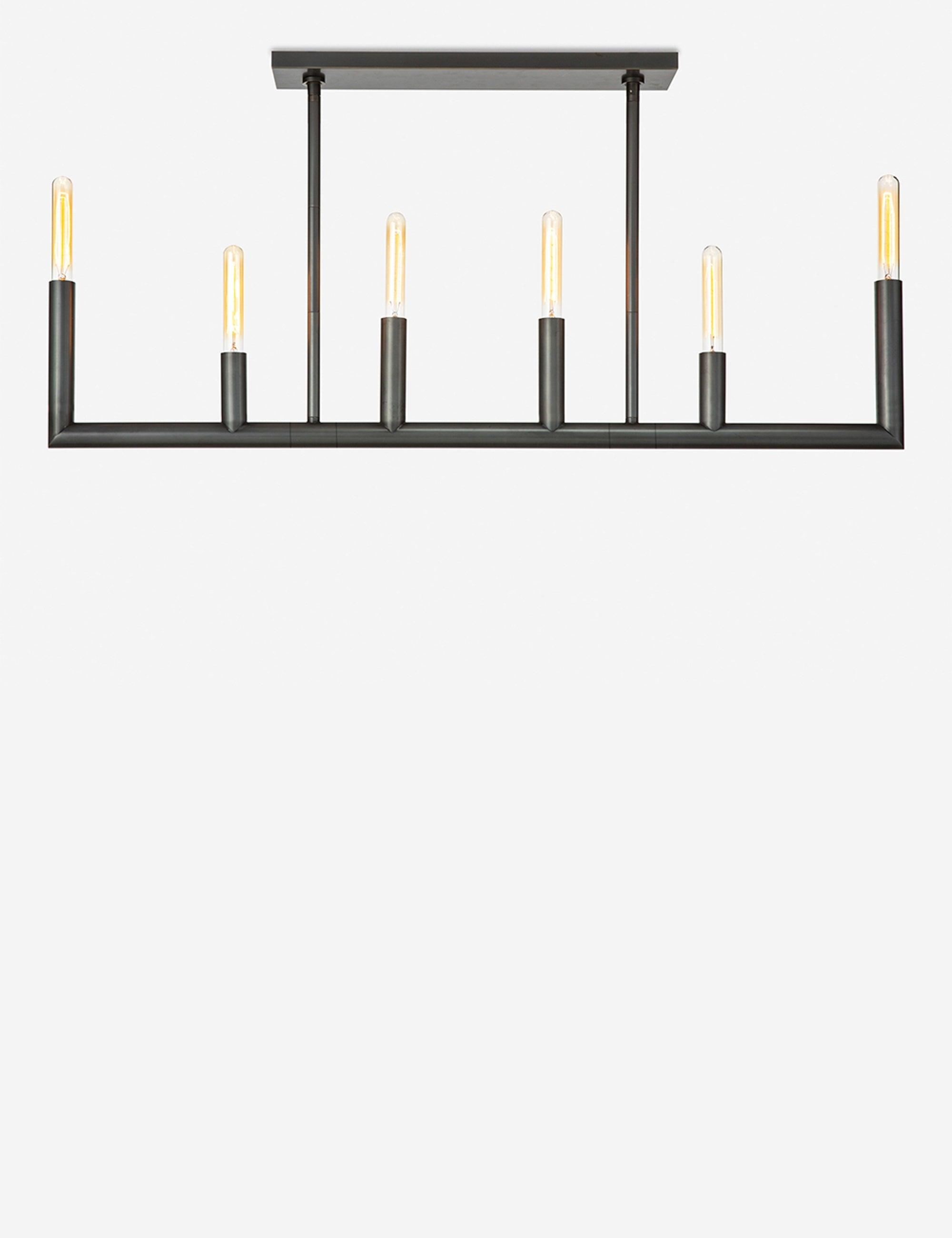 Wolfe Linear Chandelier by Regina Andrew by Regina Andrew - Oil Rubbed Bronze