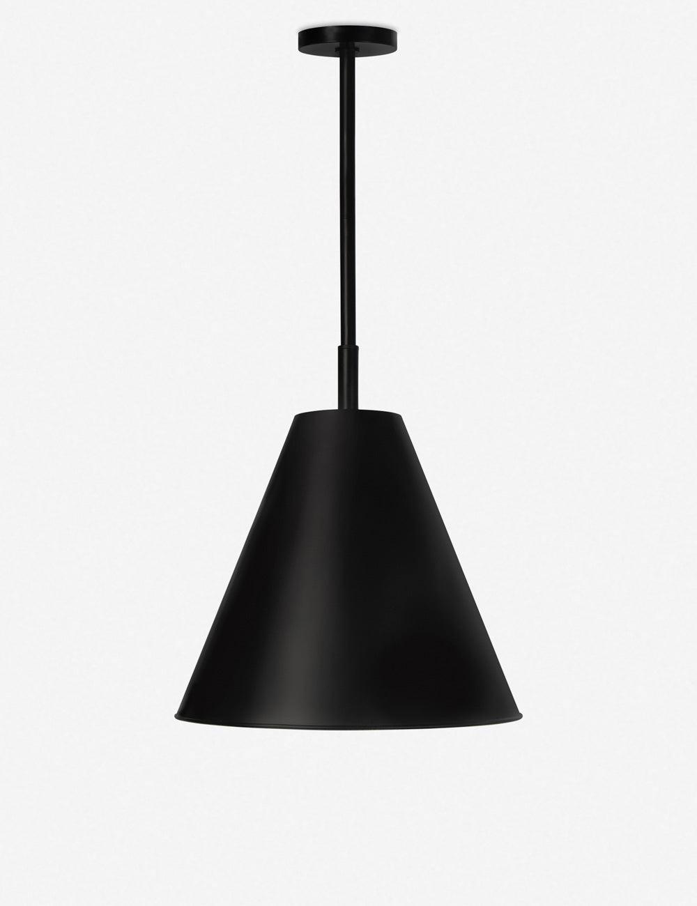 Bluff Outdoor Pendant Light by Regina Andrew - Black