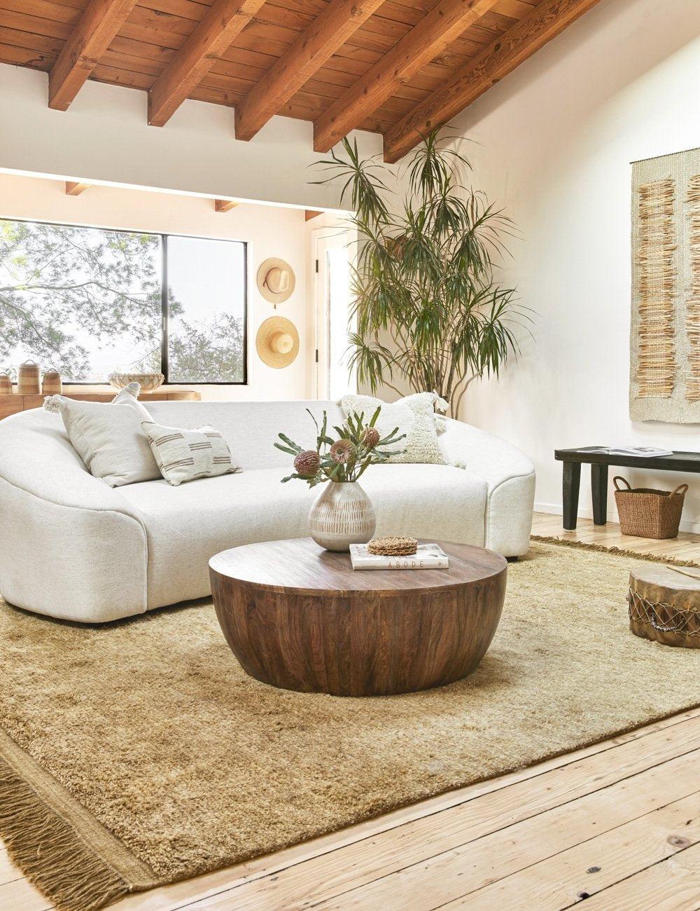 Jacob Round Coffee Table by Arteriors - Small