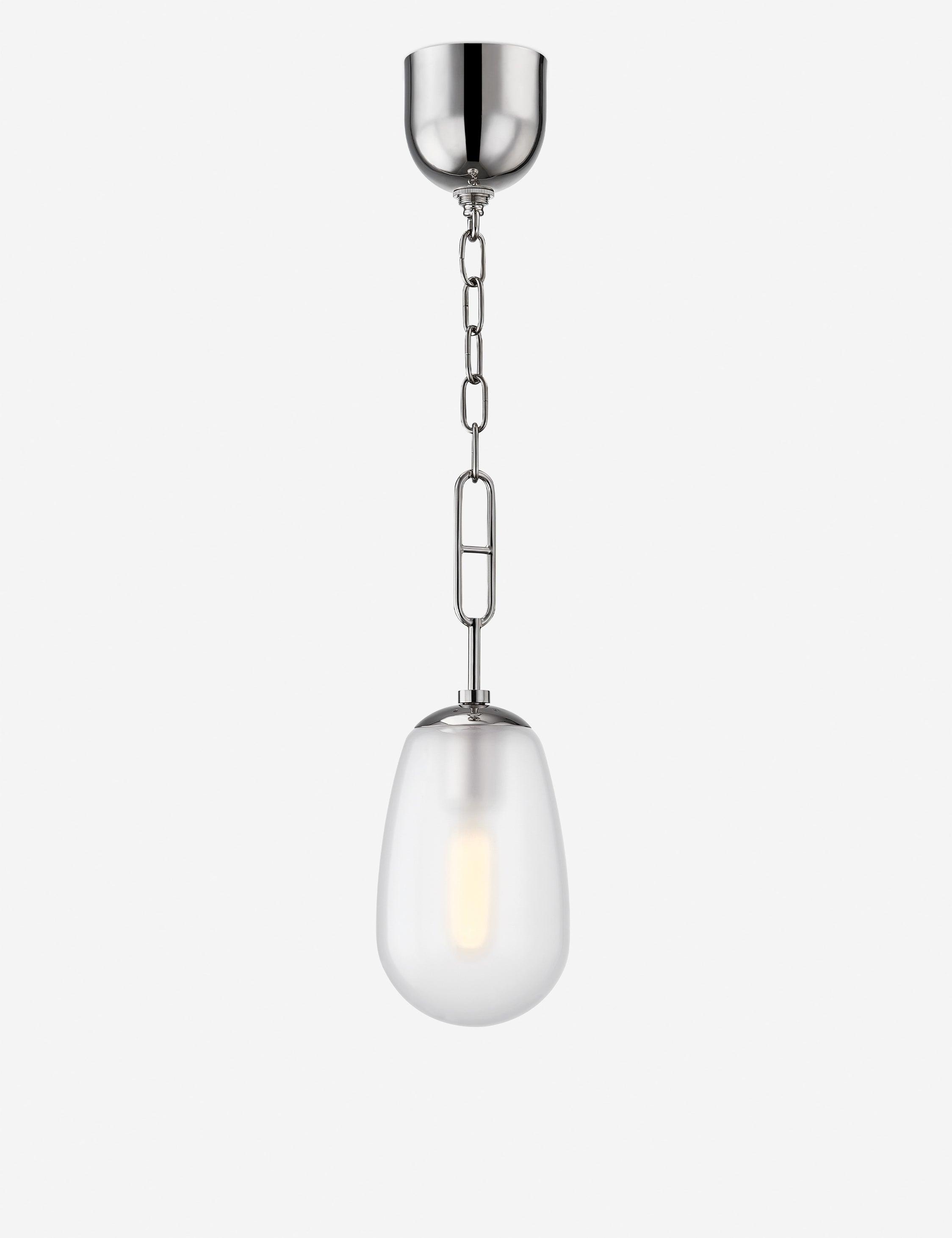 Andrews Pendant Light - Polished Nickel / Small