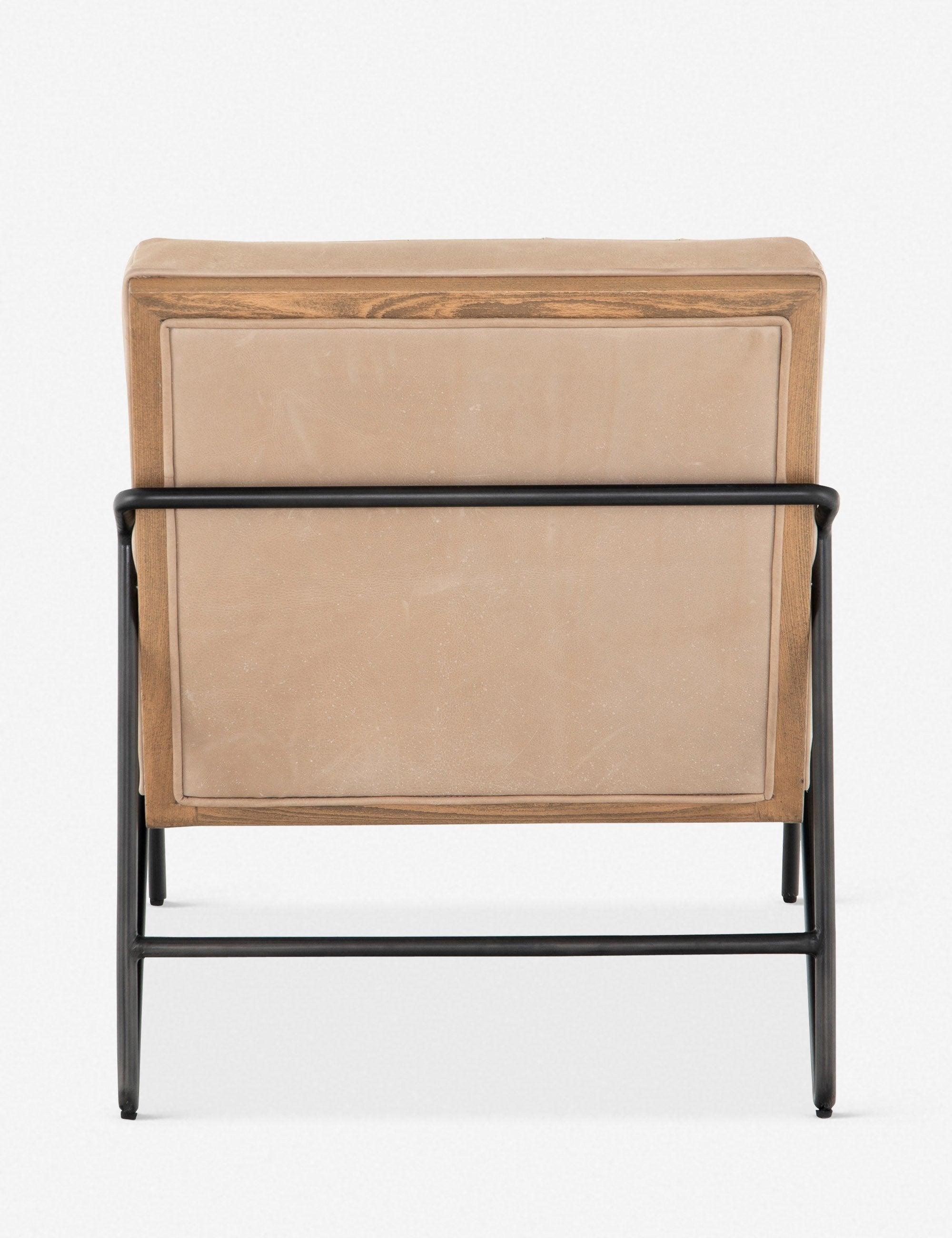 Anouk Accent Chair - Tan Leather