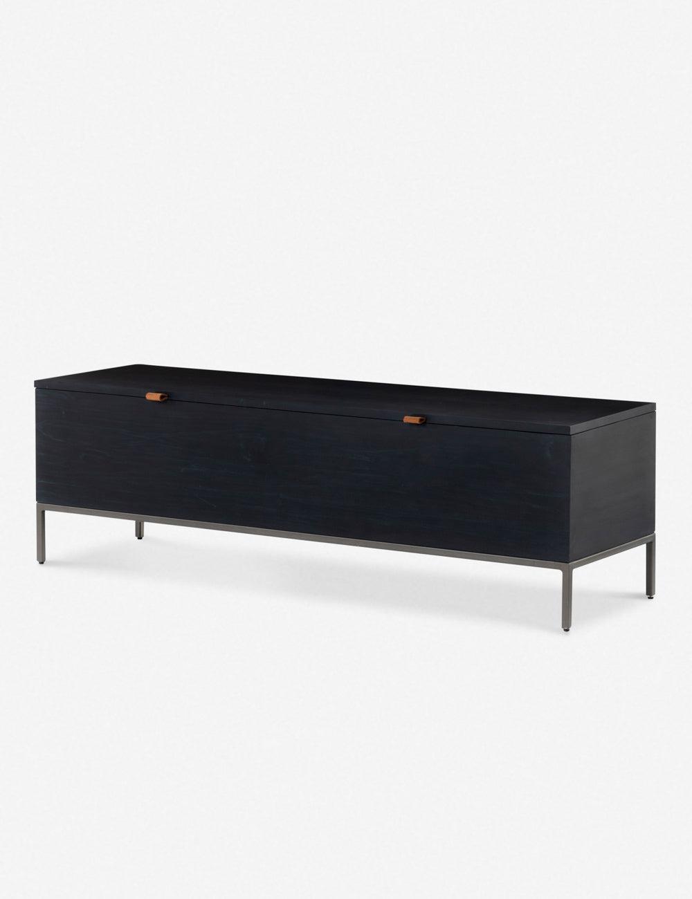 Rosamonde Storage Bench - Black
