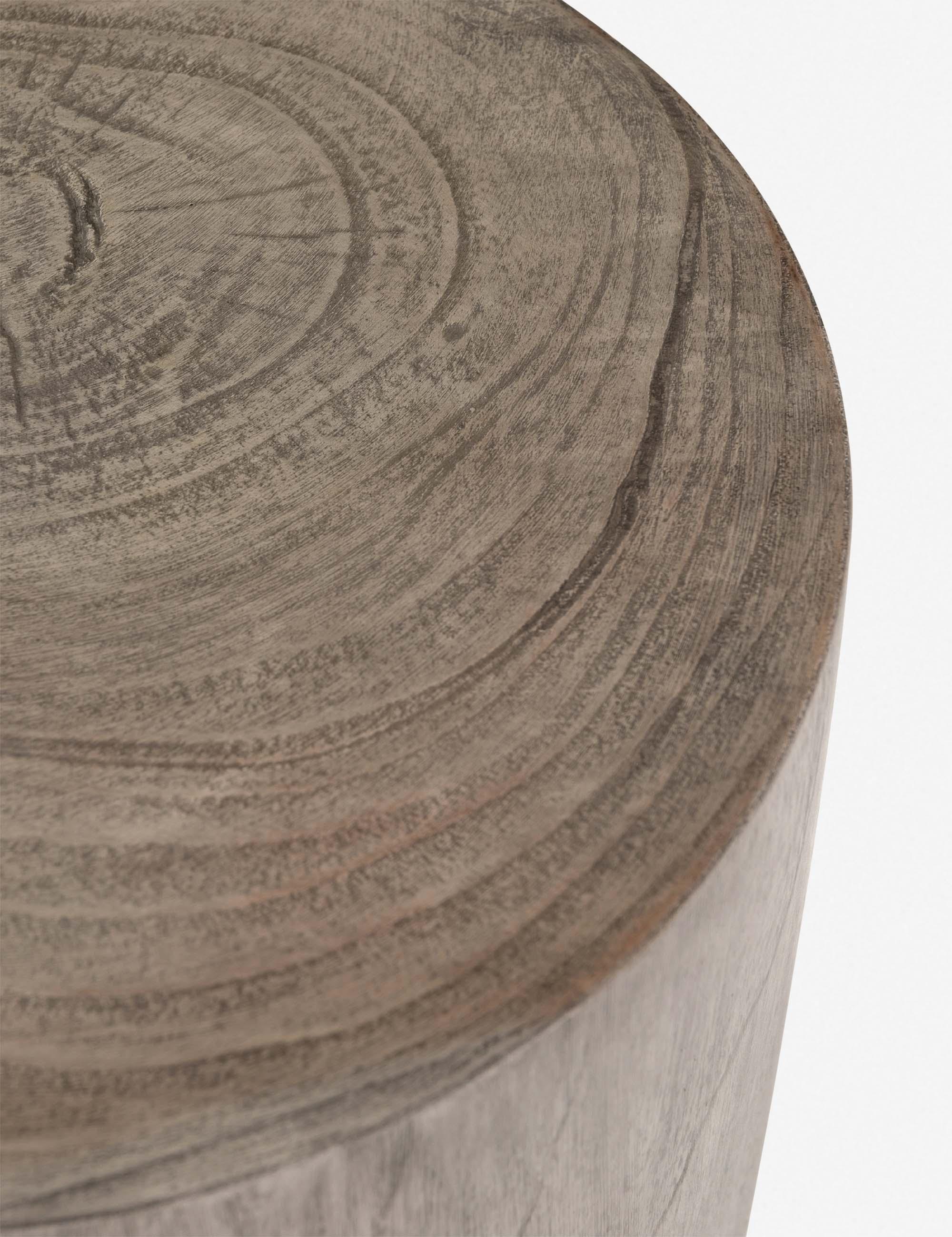 Tre Indoor / Outdoor Side Table - Gray