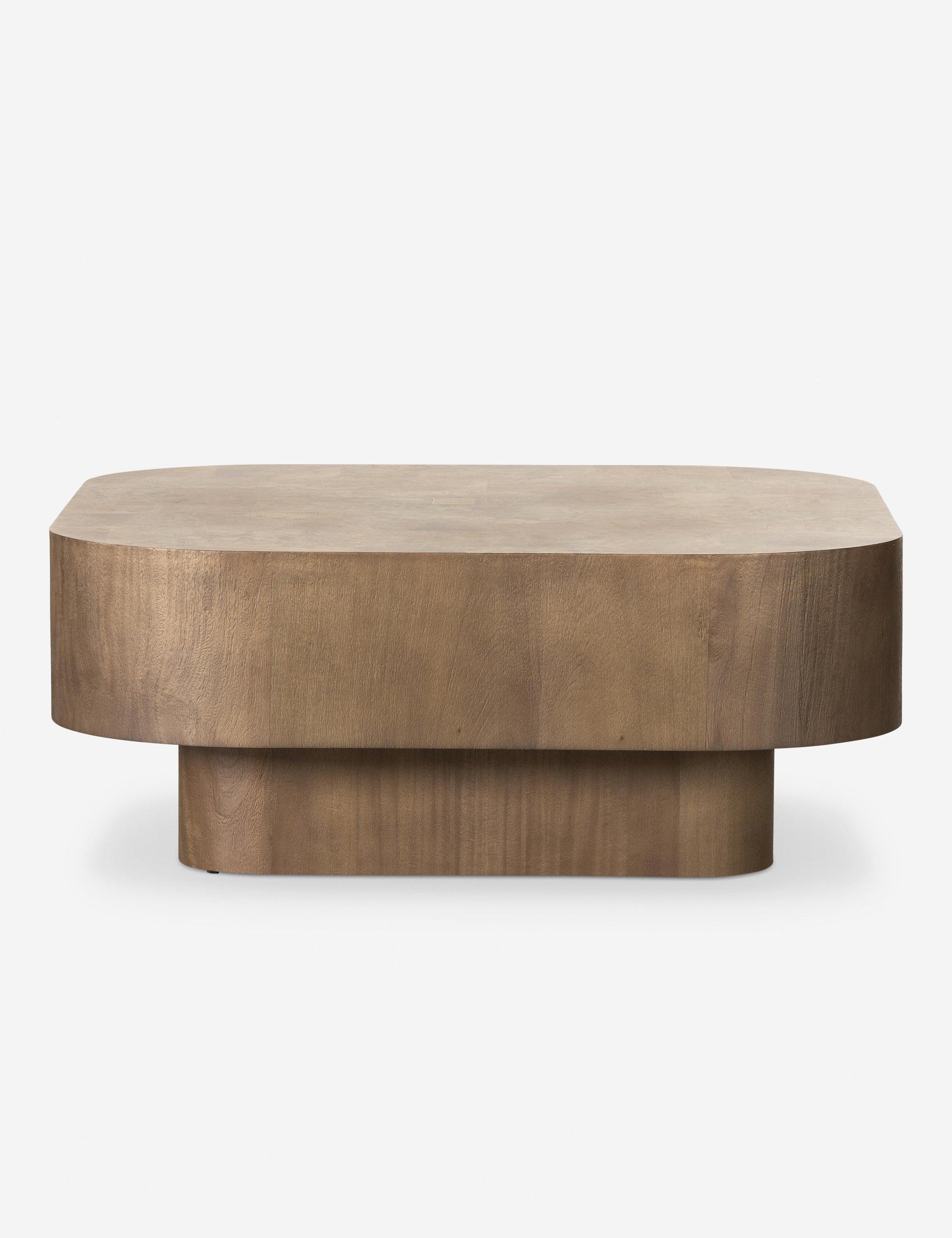 Sunako Coffee Table - Brown Burl