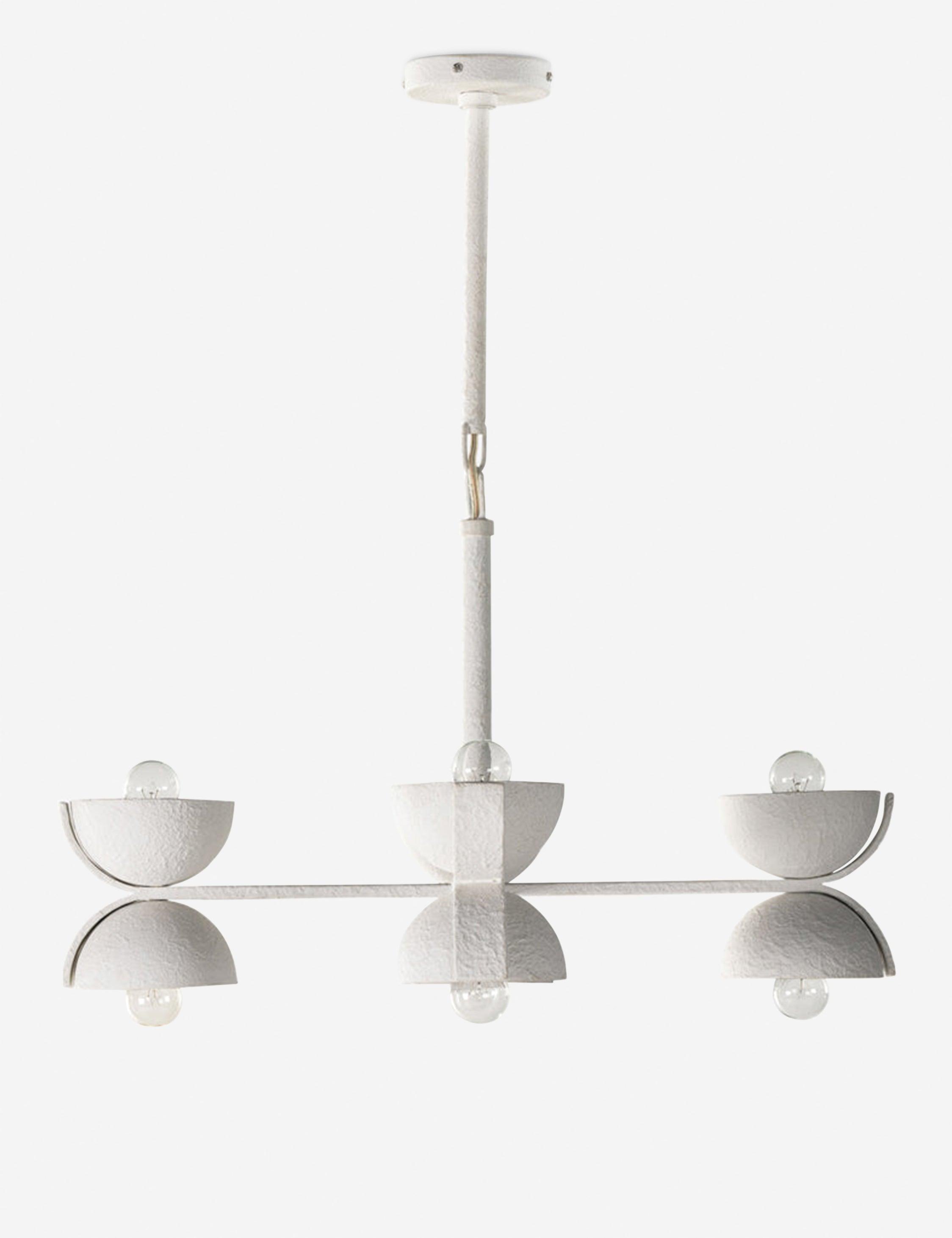 Ricardo Chandelier - White / 28"Dia