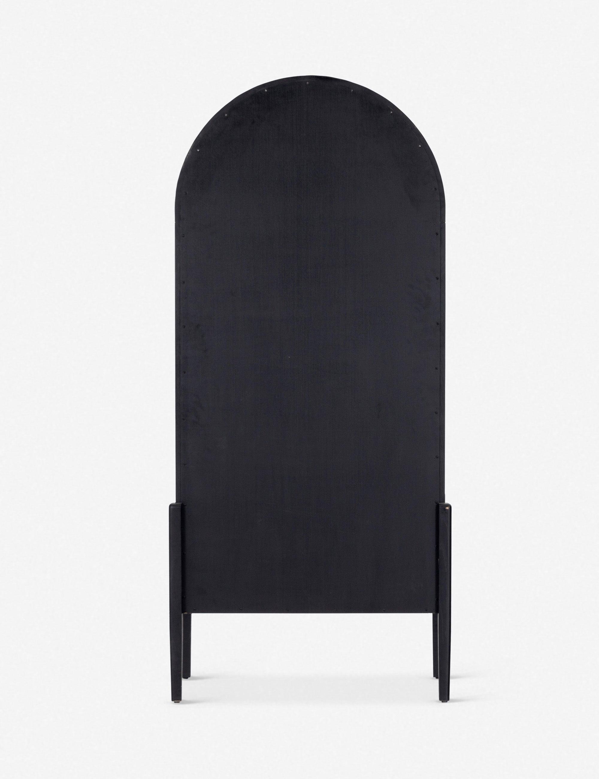 Apolline Curio Cabinet - Oak and Black