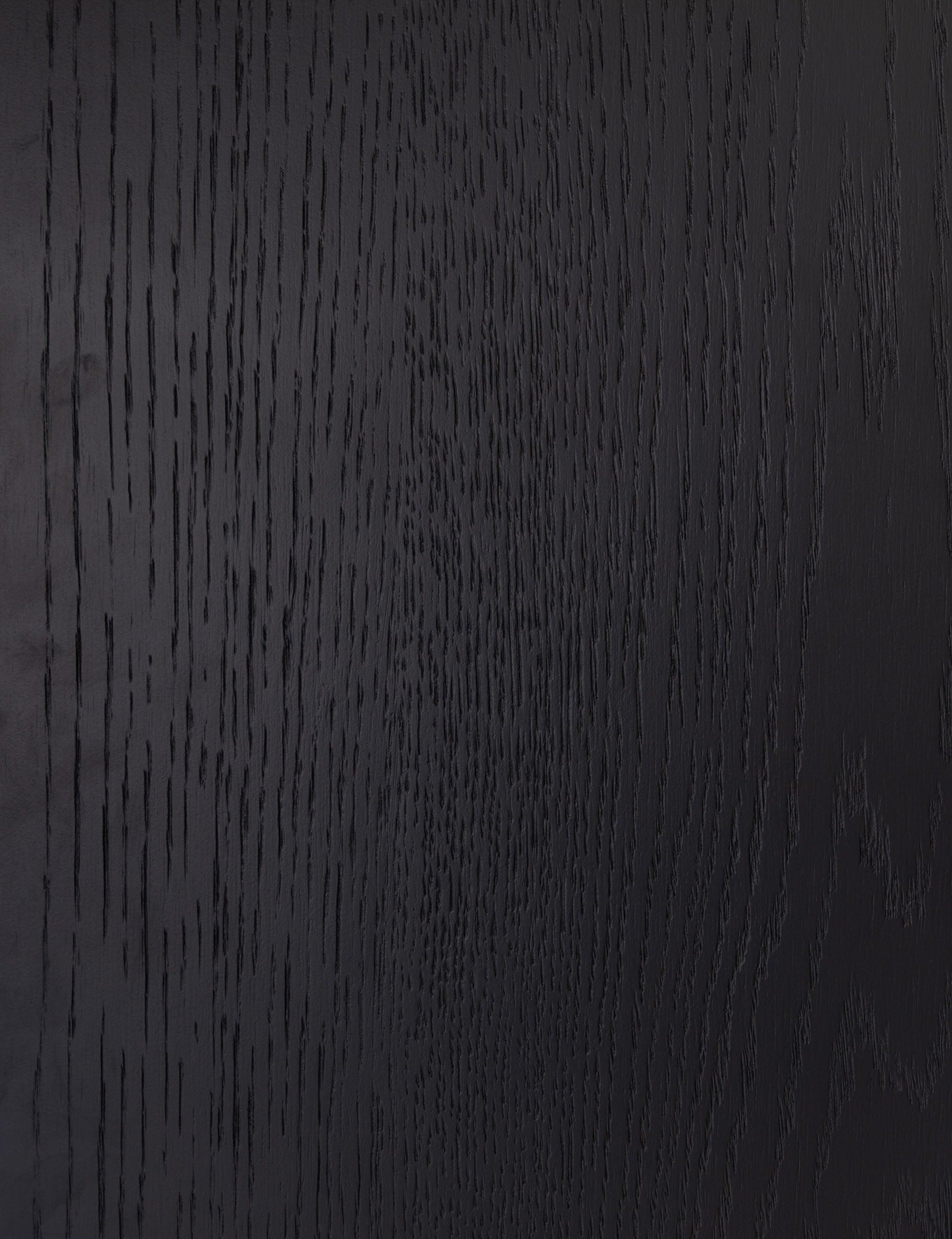 Apolline Curio Cabinet - Oak and Black