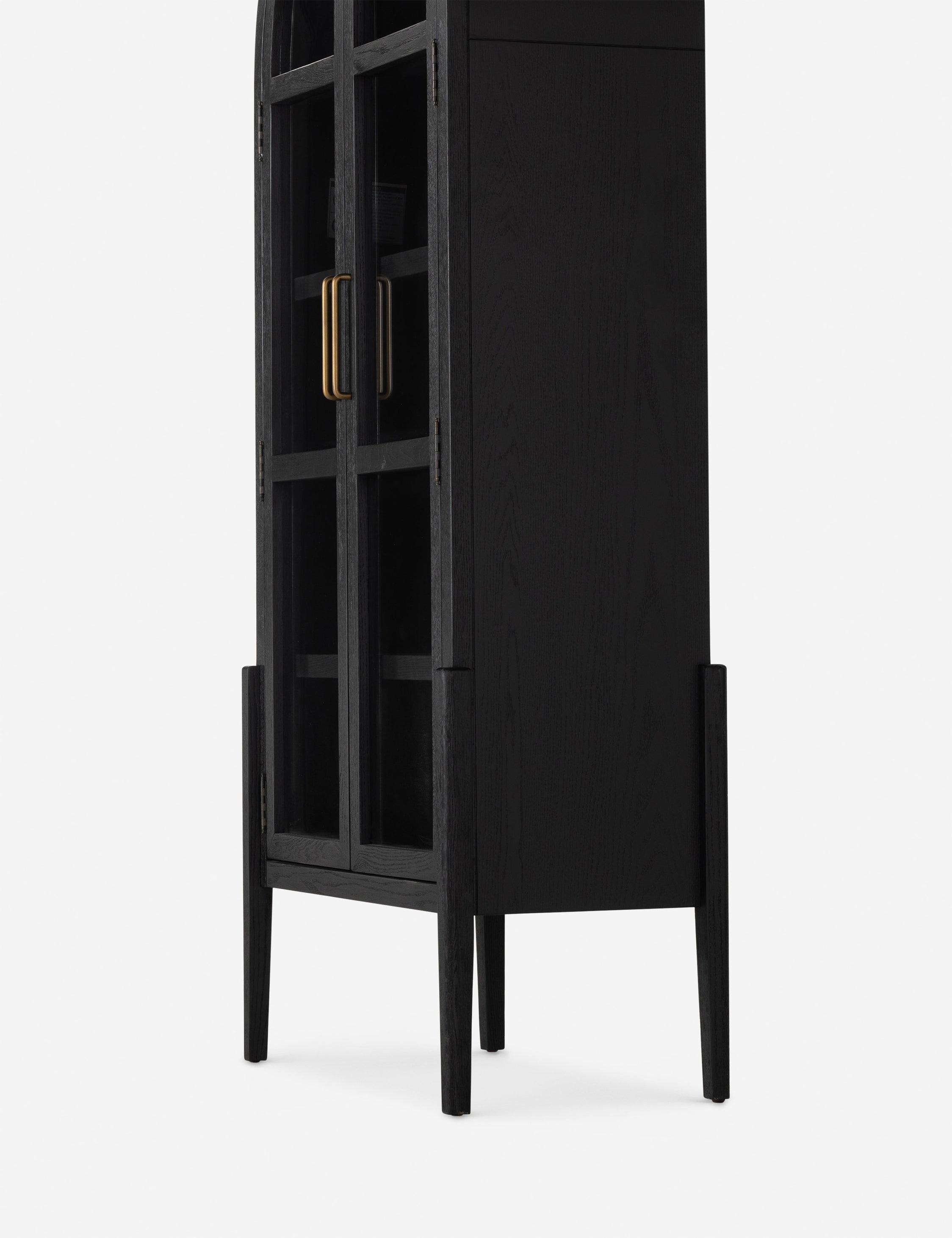 Apolline Curio Cabinet - Black