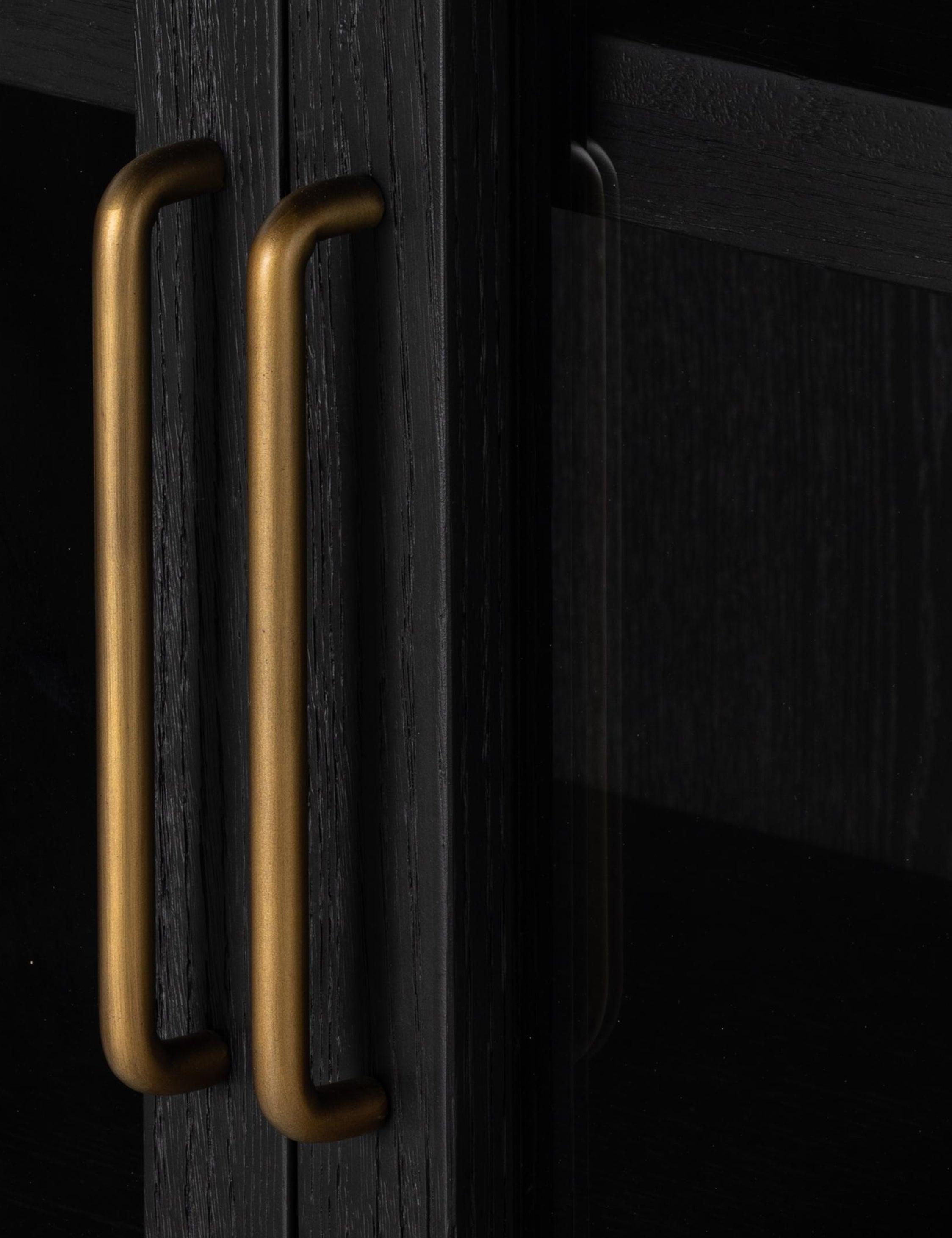Apolline Curio Cabinet - Black