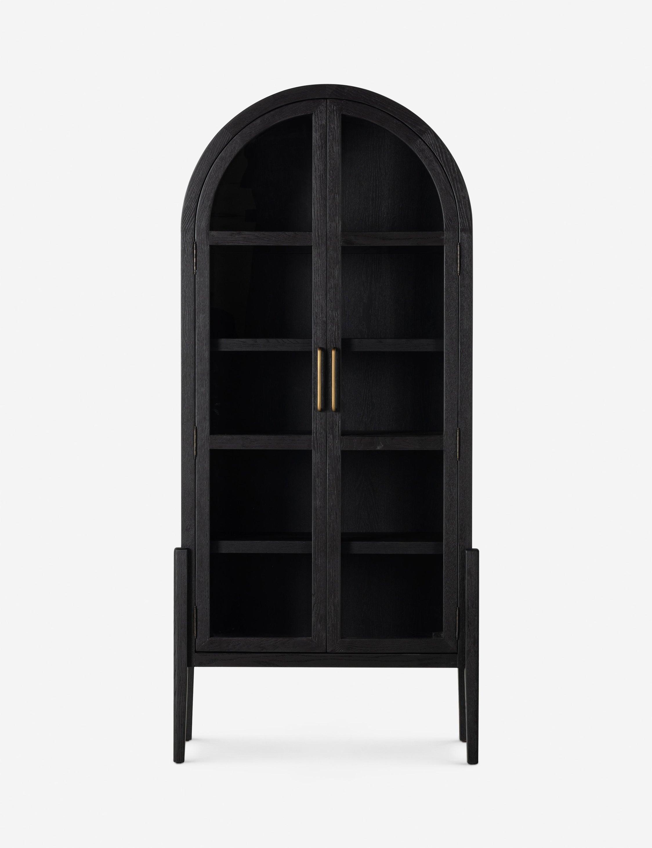 Apolline Curio Cabinet - Black