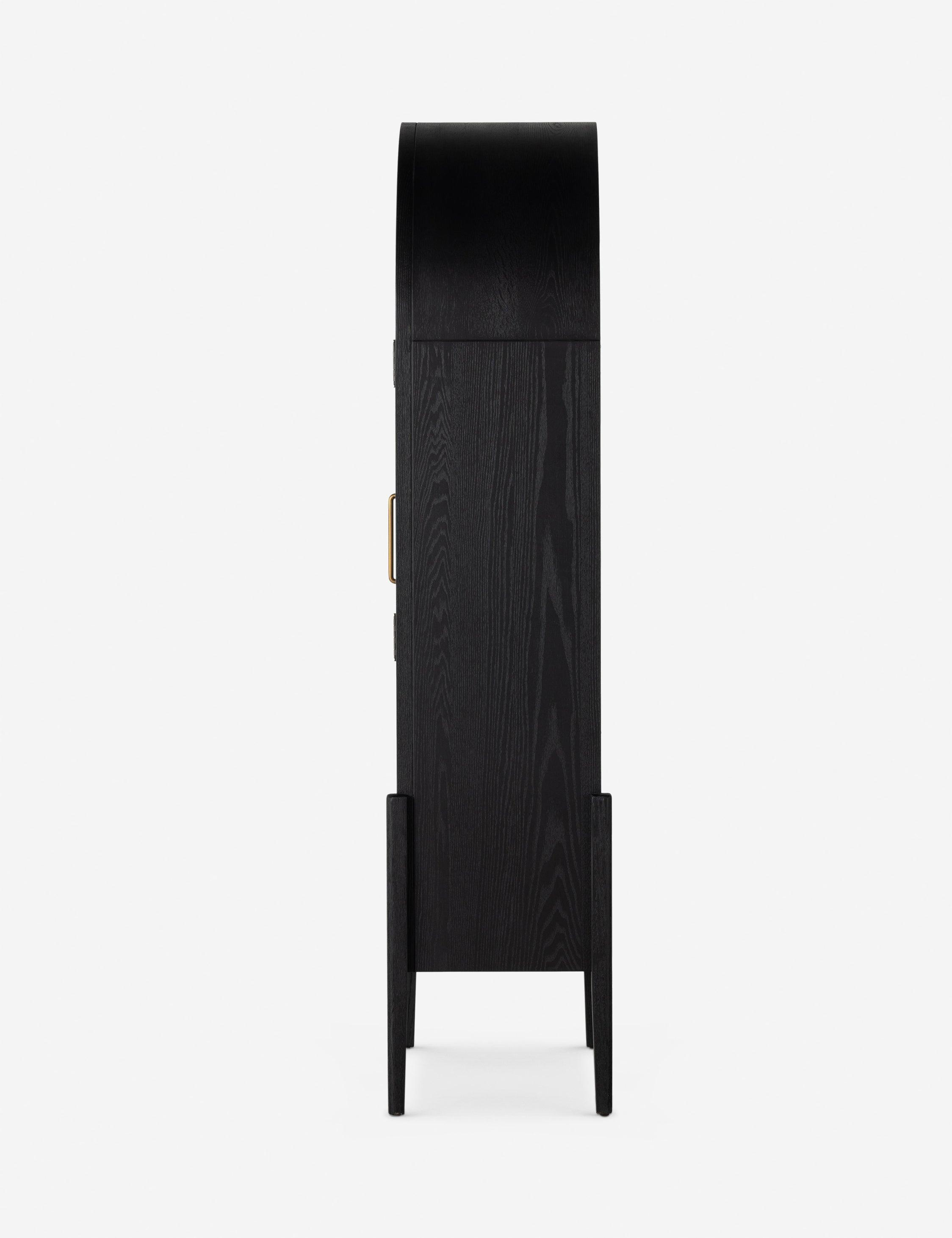 Apolline Curio Cabinet - Black