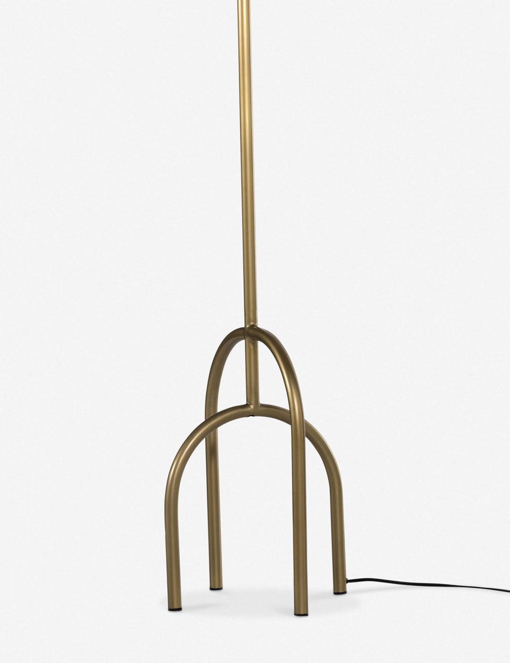 Daiyu Floor Lamp - Antique Brass