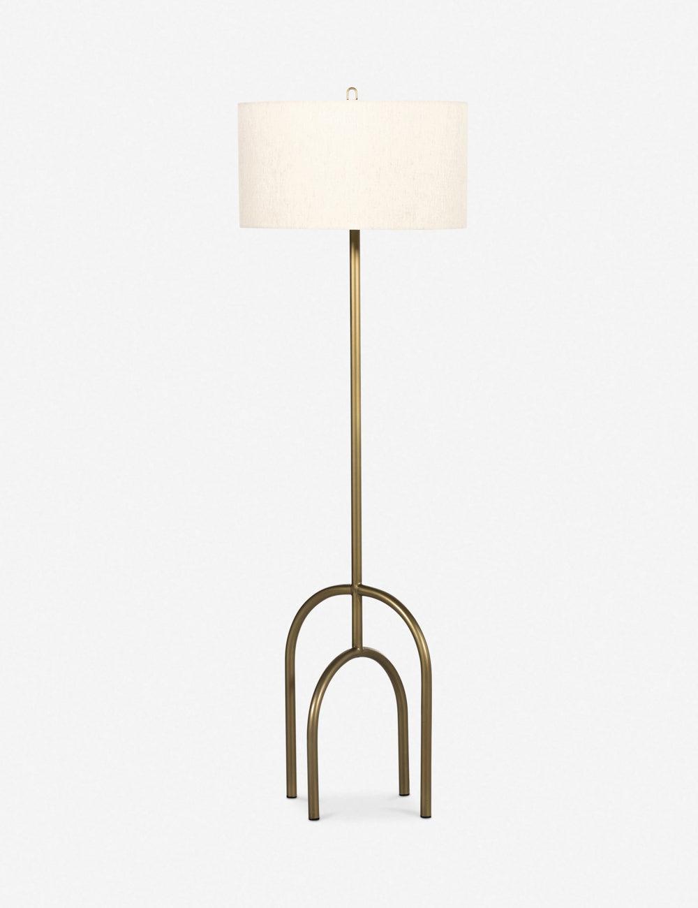 Daiyu Floor Lamp - Antique Brass