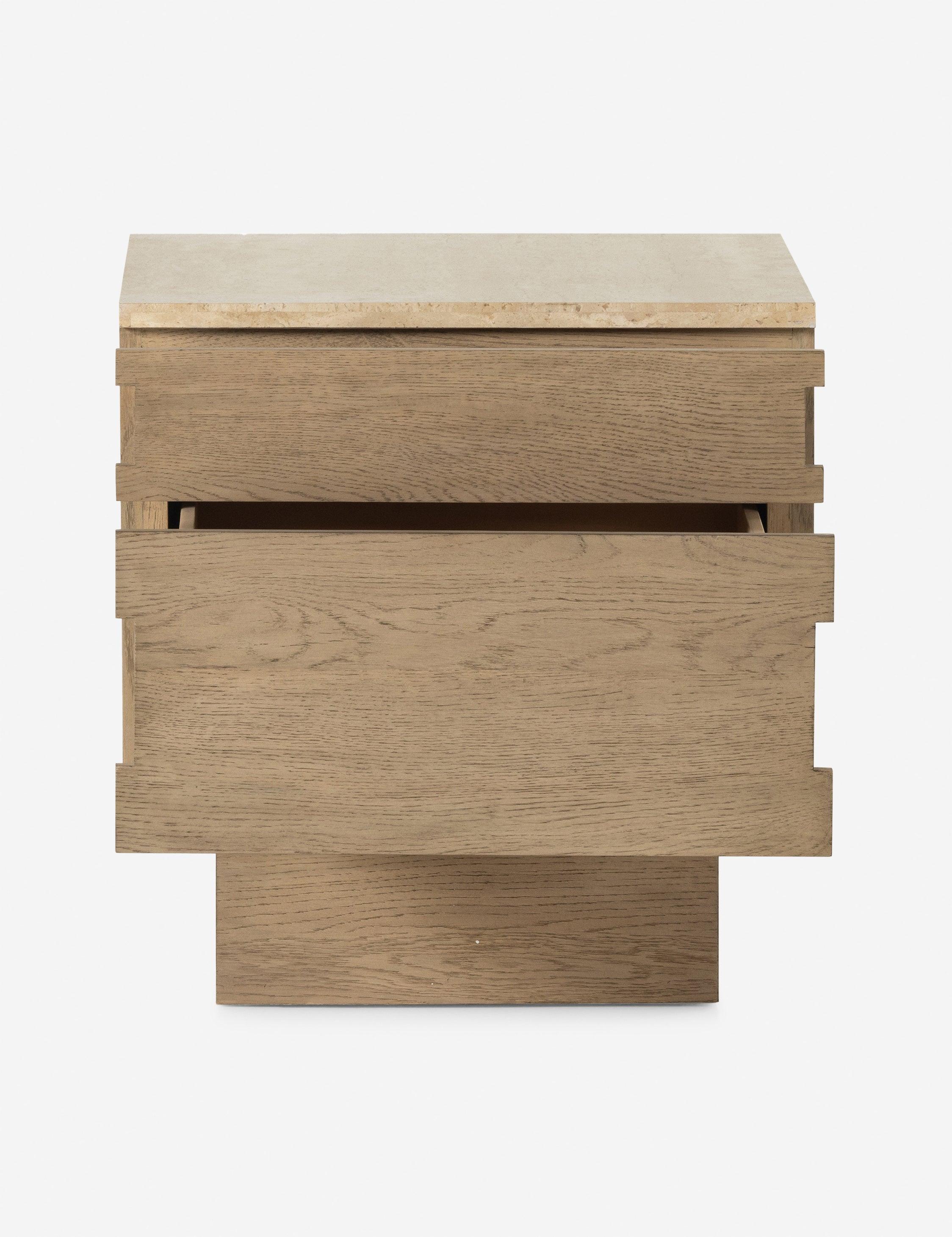 Brecken Nightstand - Natural Oak