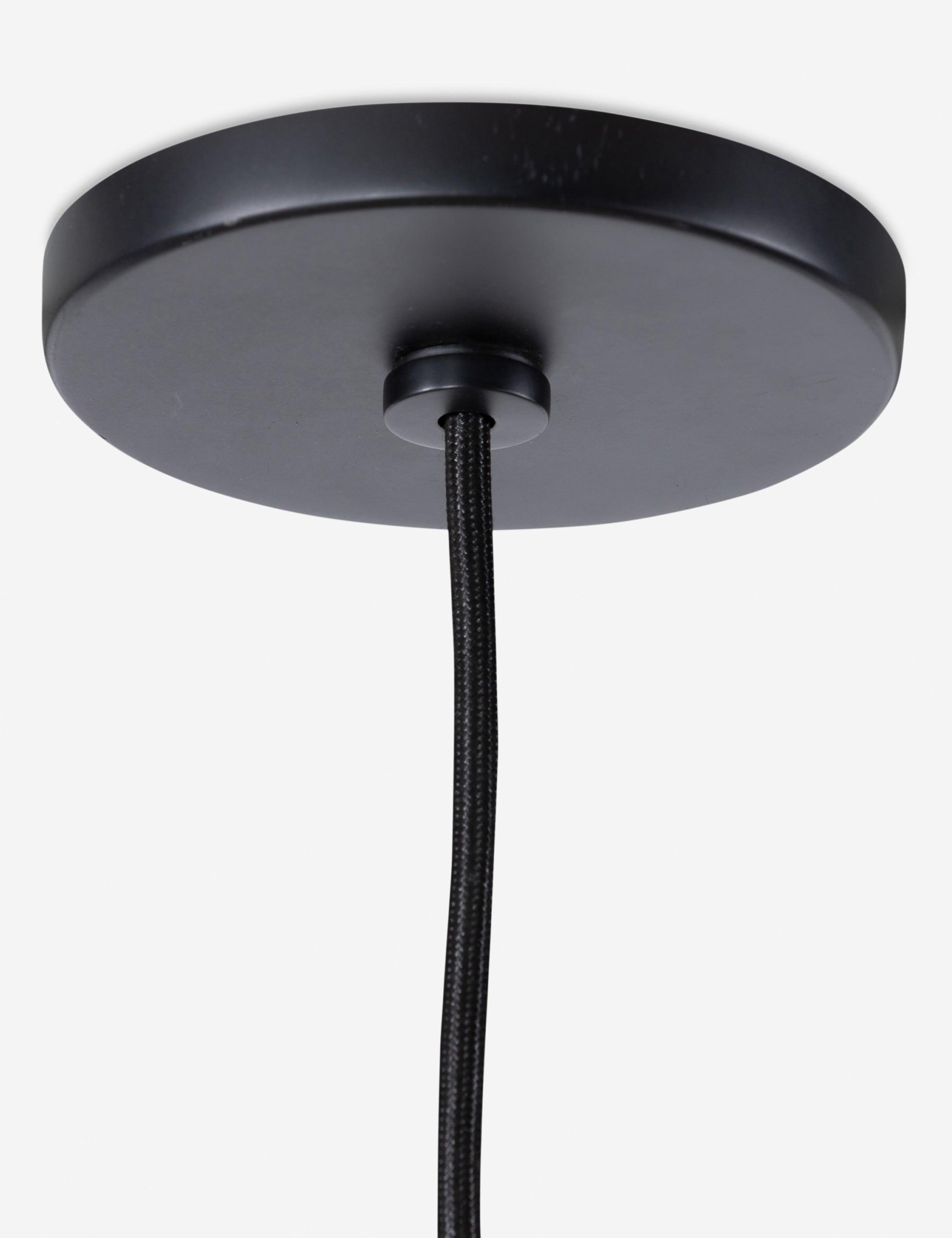 Doherty Pendant Light - Black / 11"Dia