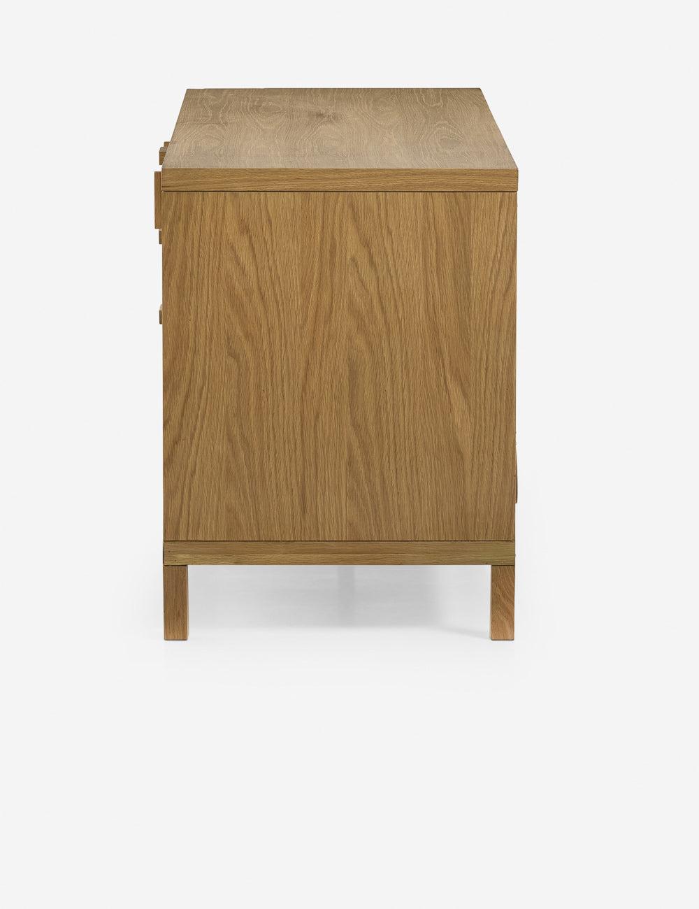 Verna Filing Sideboard - Honey Oak