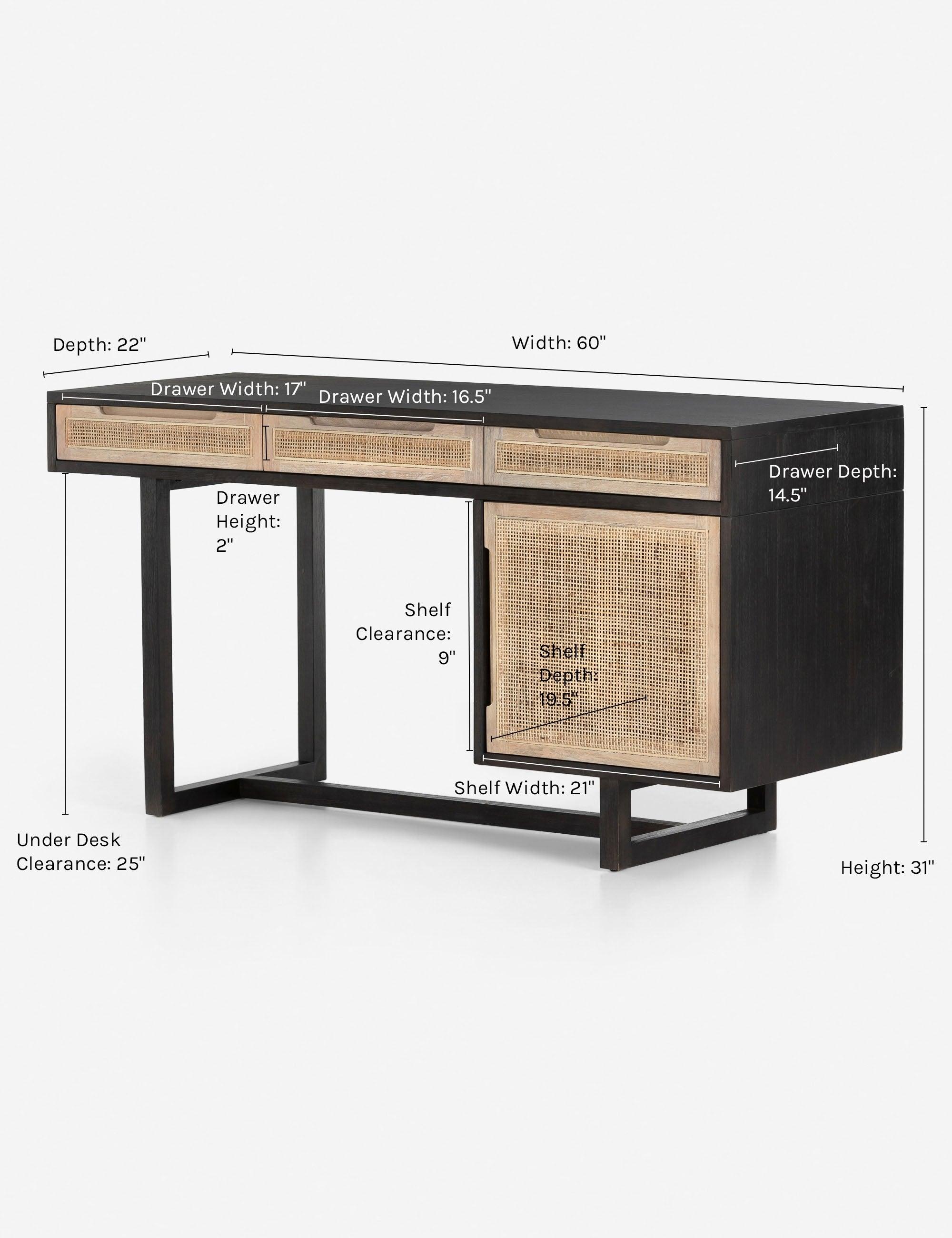Margot Desk - Black