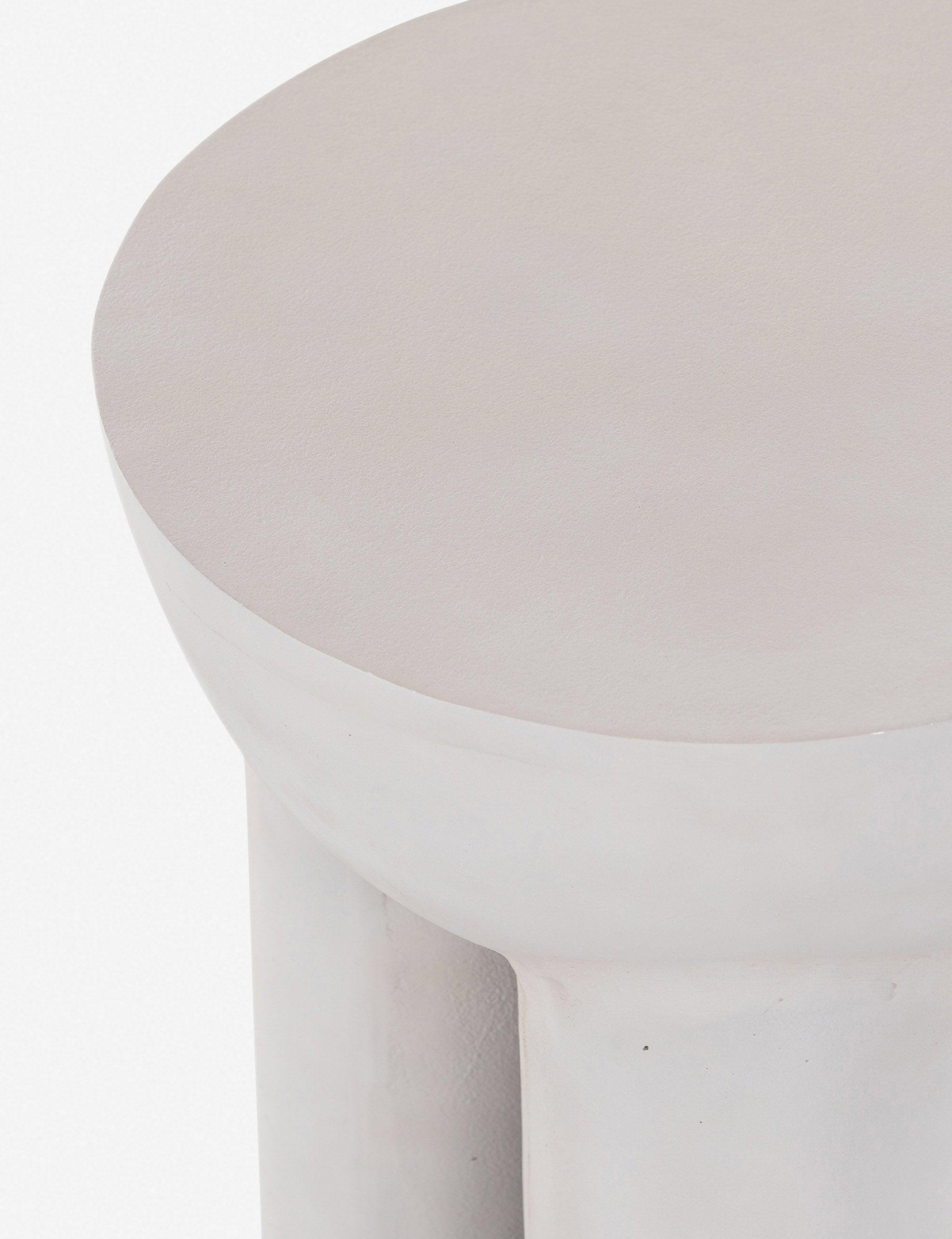 Lagos Side Table - White