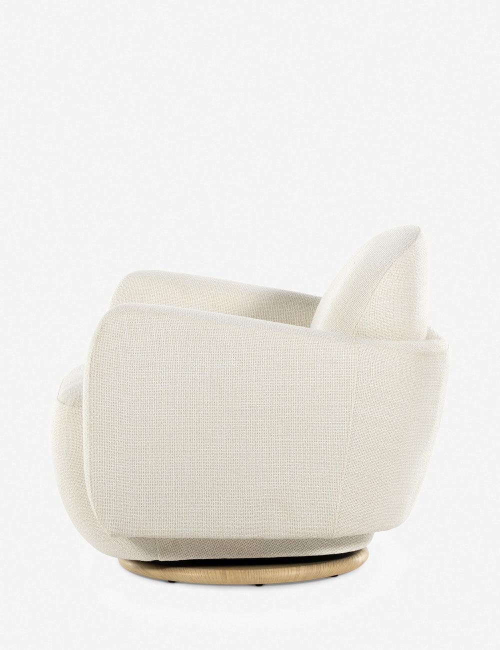 Nikita Swivel Chair - White