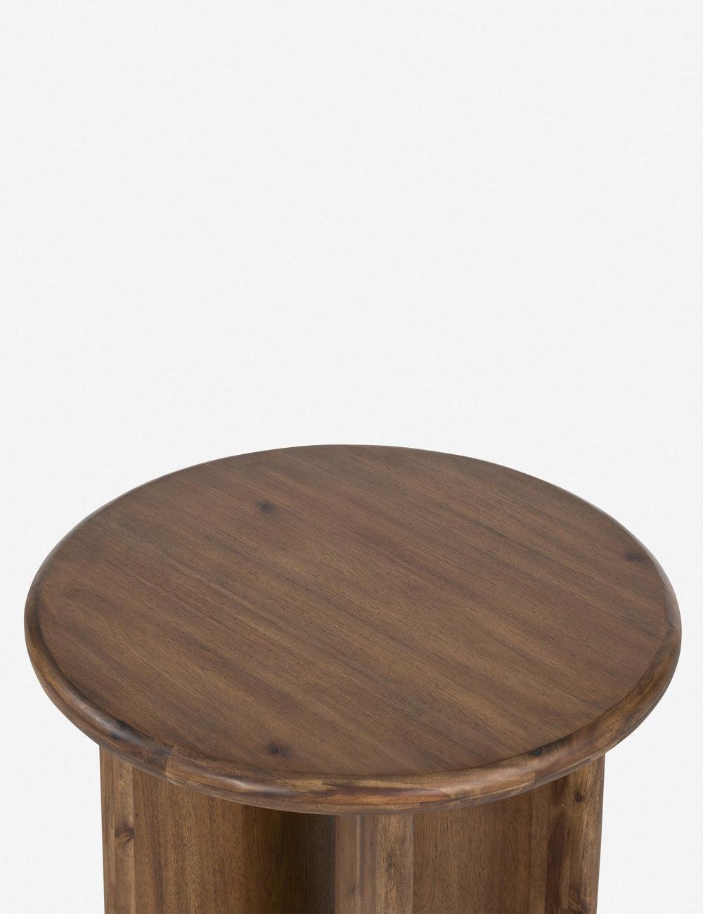 Gilda Side Table - Dark Brown