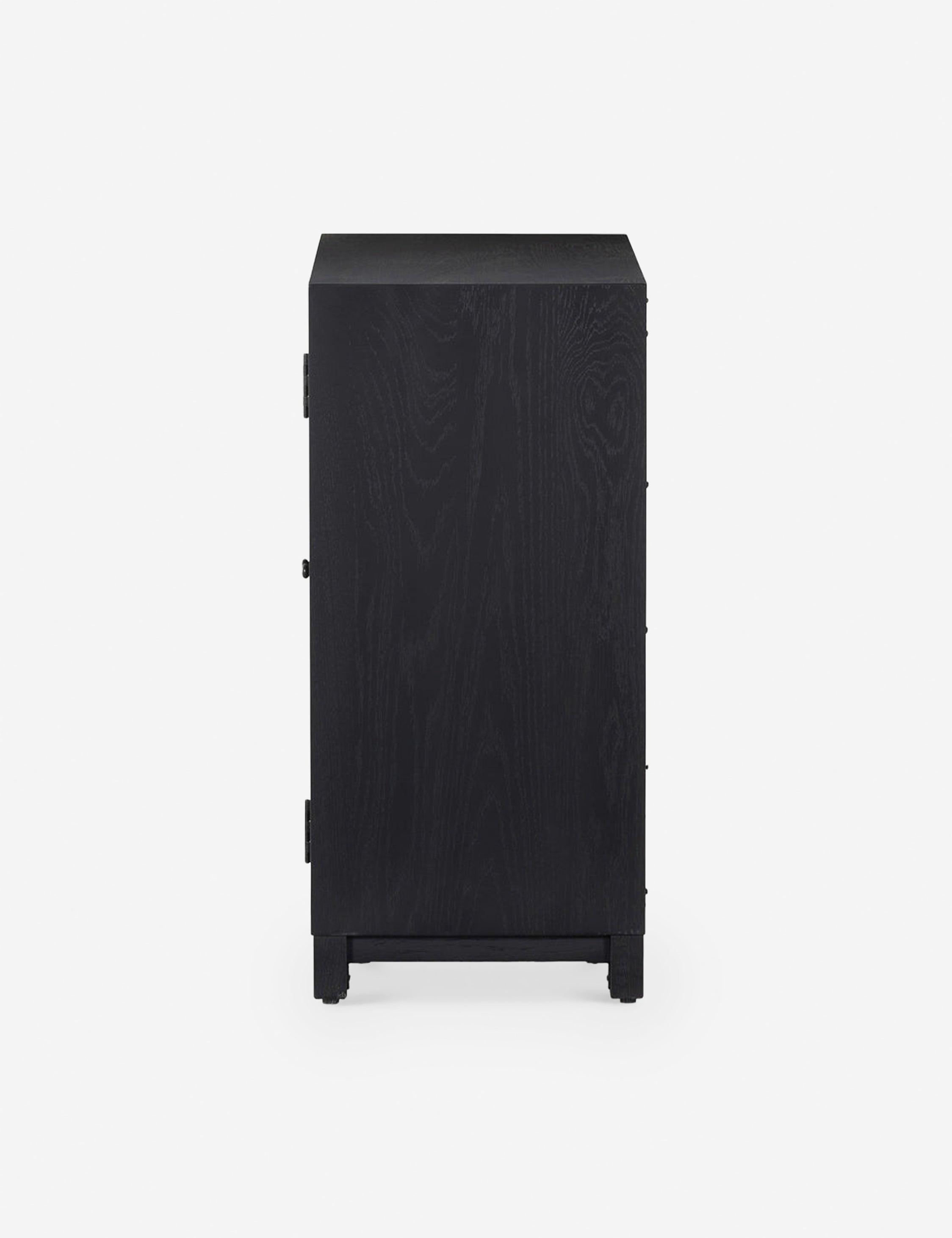 Carly Small Curio Cabinet - Black