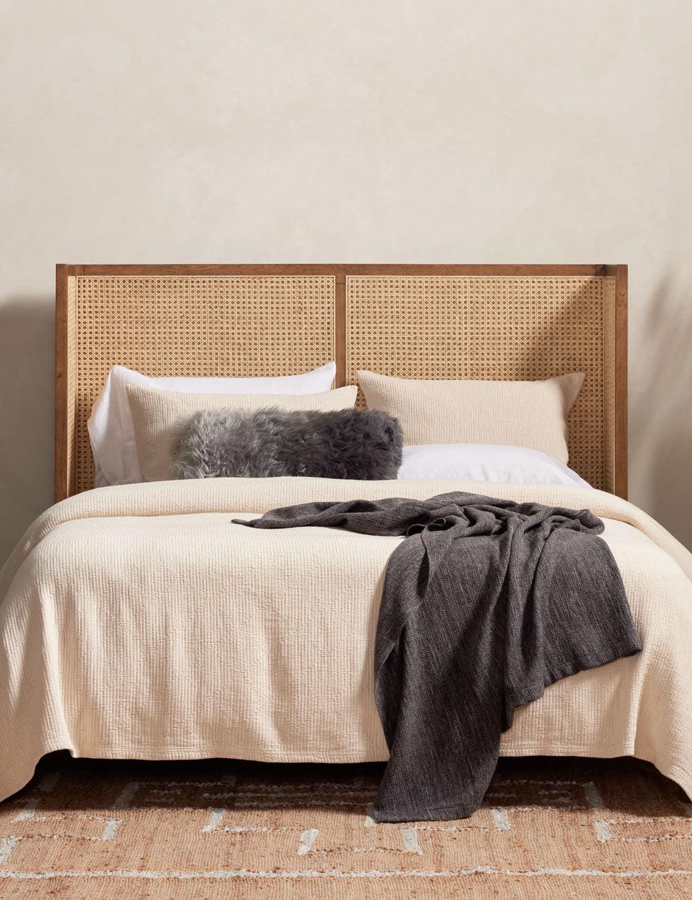 Jeni Platform Bed - Natural / King