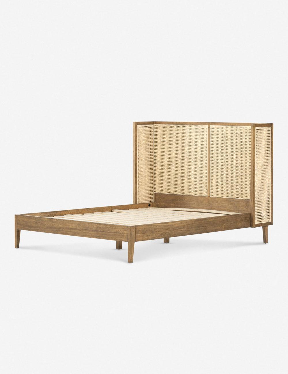 Jeni Platform Bed - Natural / Queen