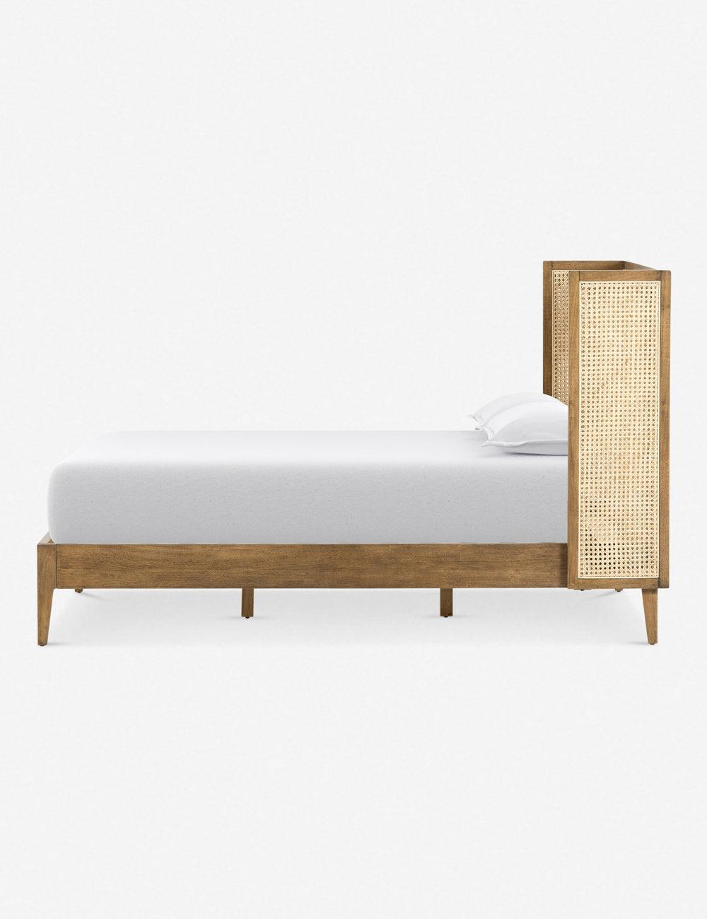 Jeni Platform Bed - Natural / Queen