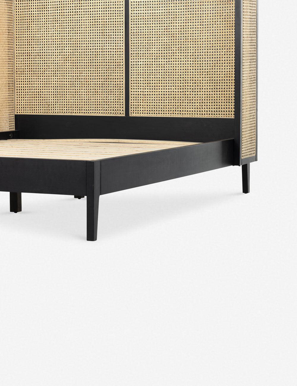 Jeni Platform Bed - Black / King