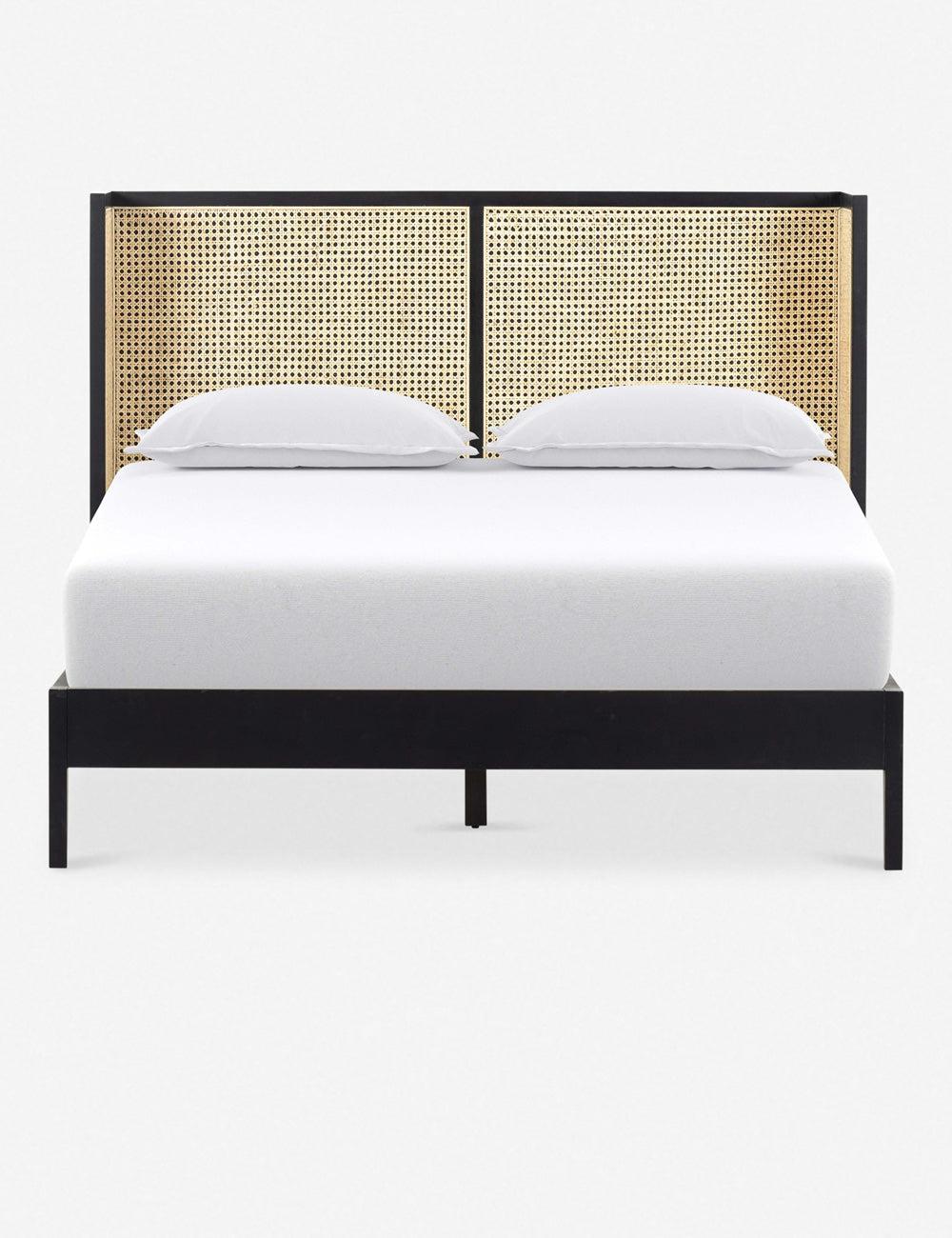 Jeni Platform Bed - Black / King
