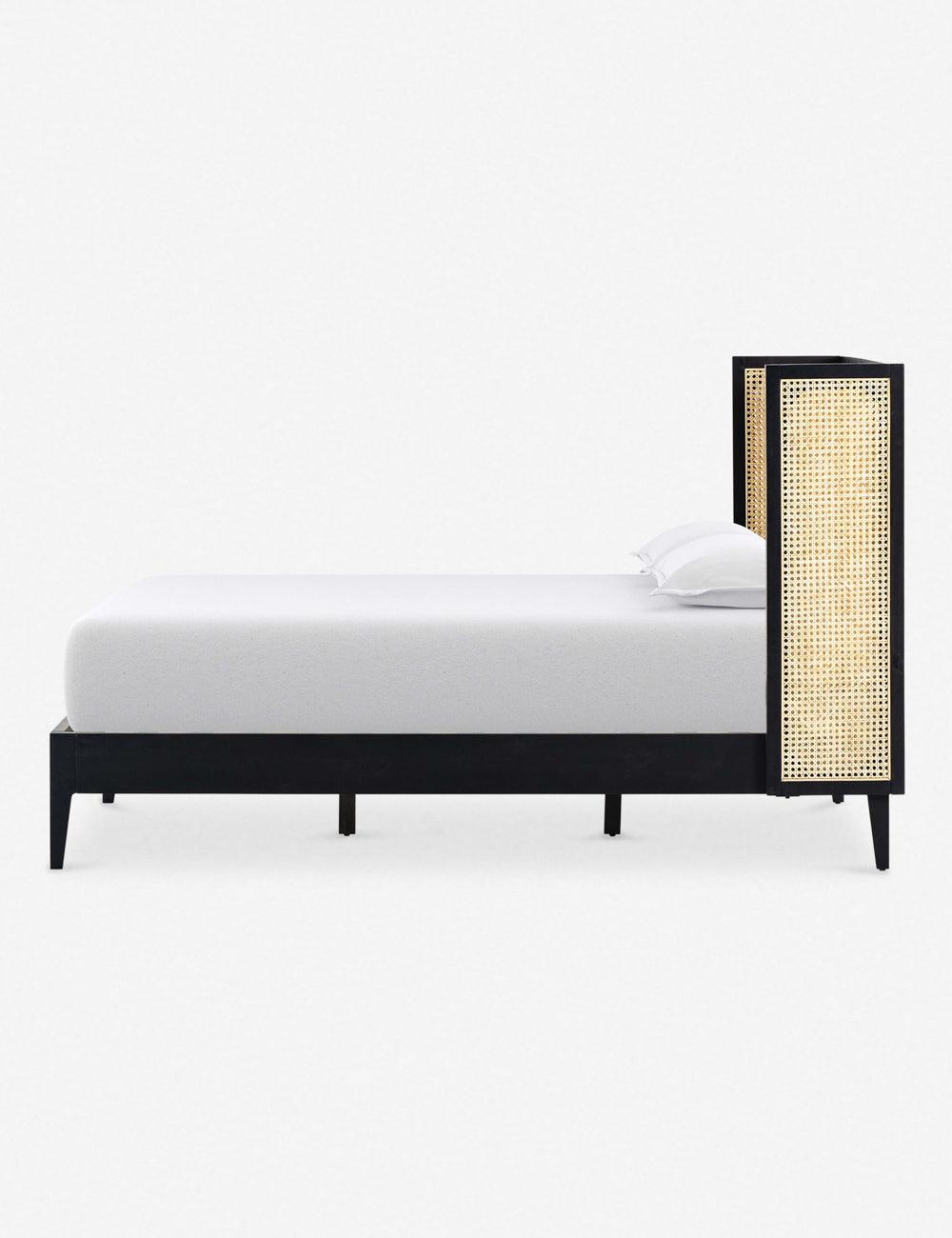 Jeni Platform Bed - Black / King