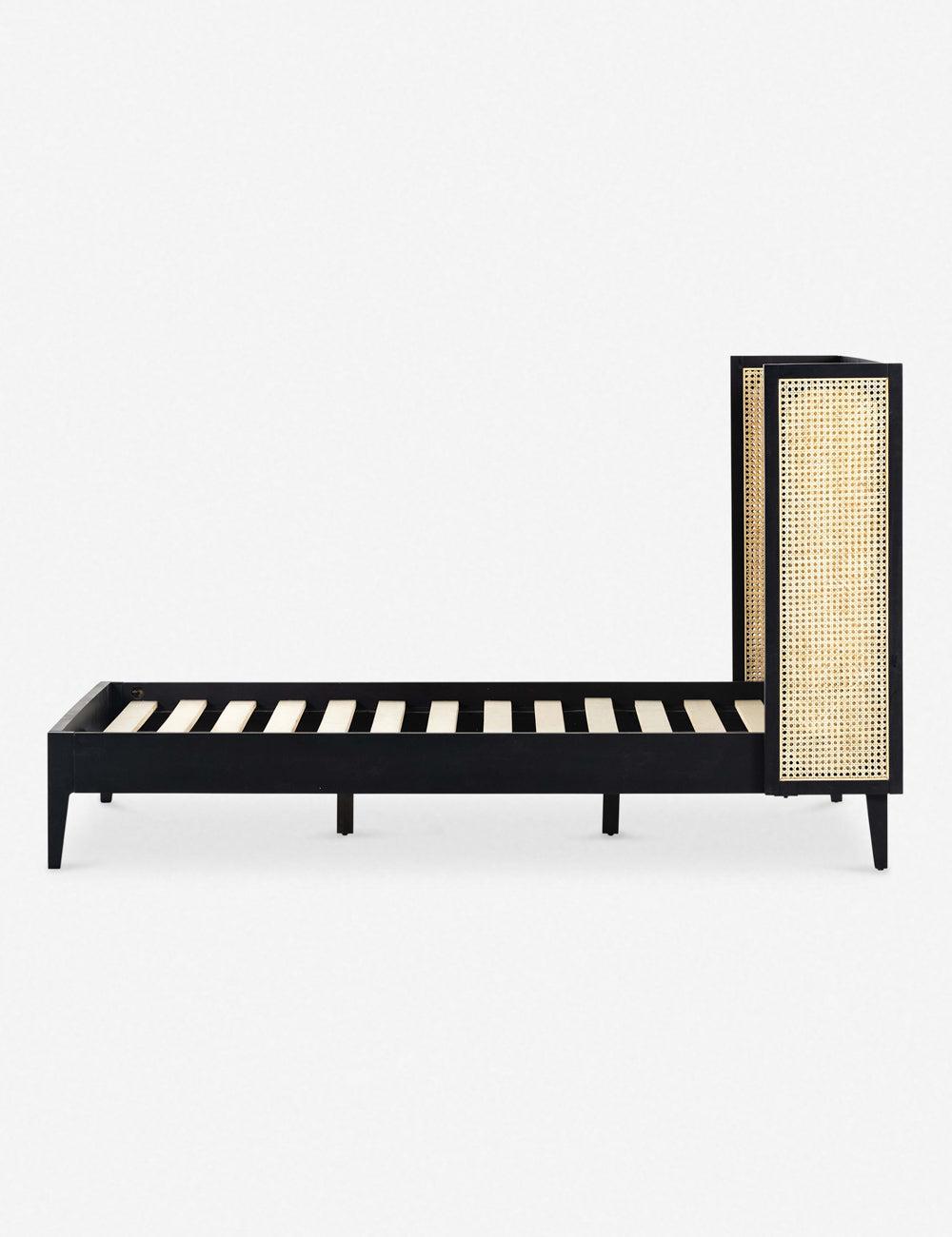 Jeni Platform Bed - Black / King