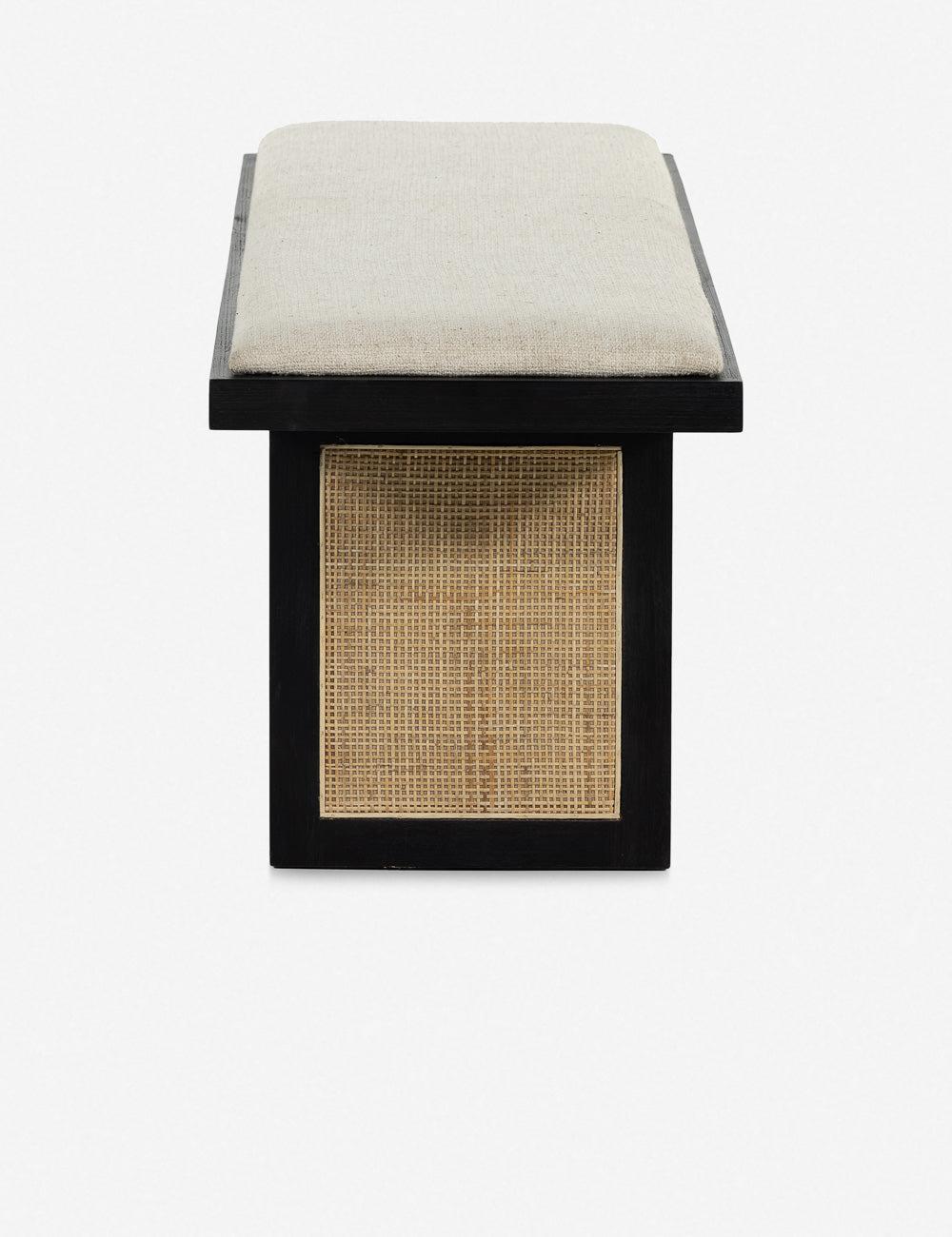 Margot Dining Bench - Black