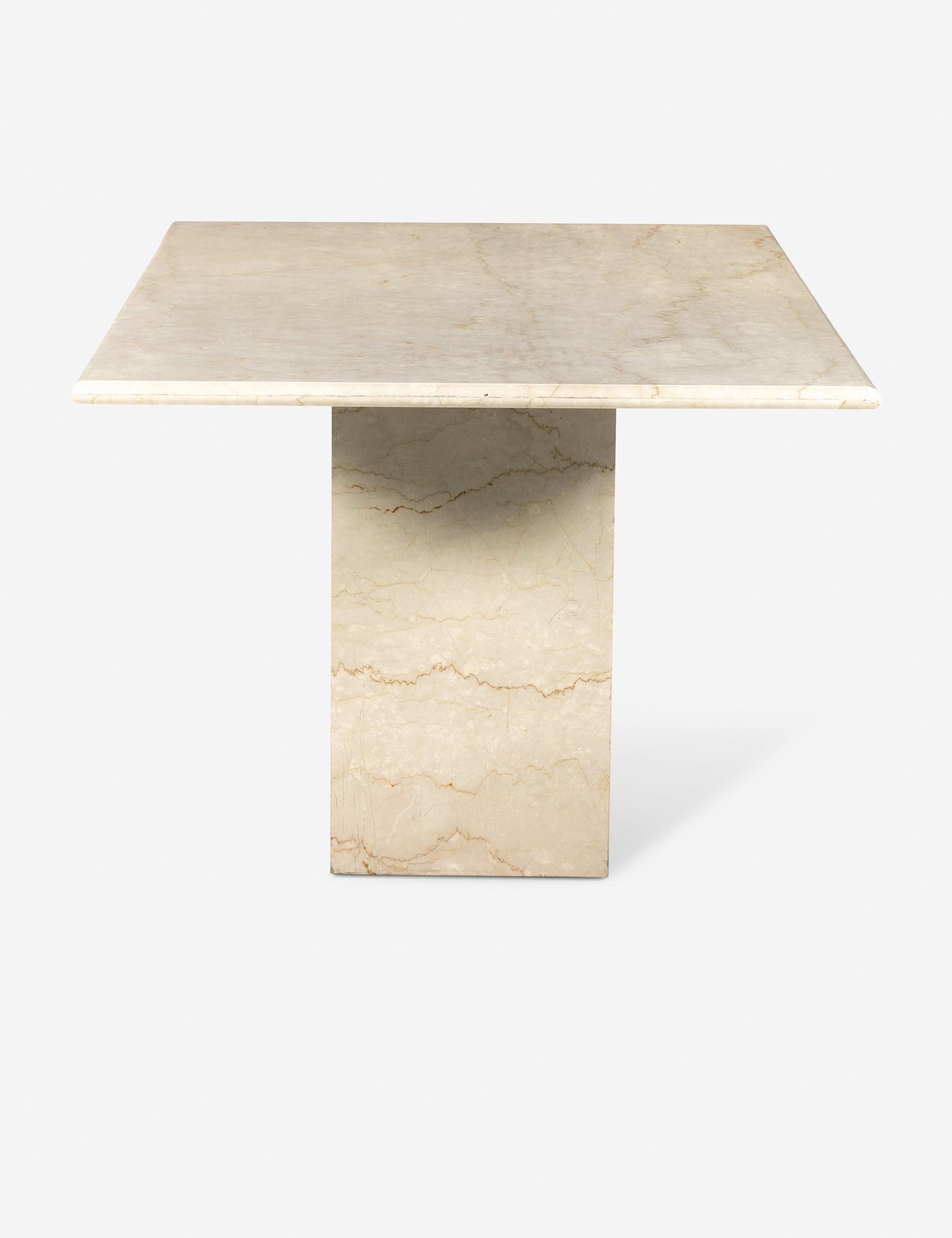 Leonel Dining Table - Cream Marble
