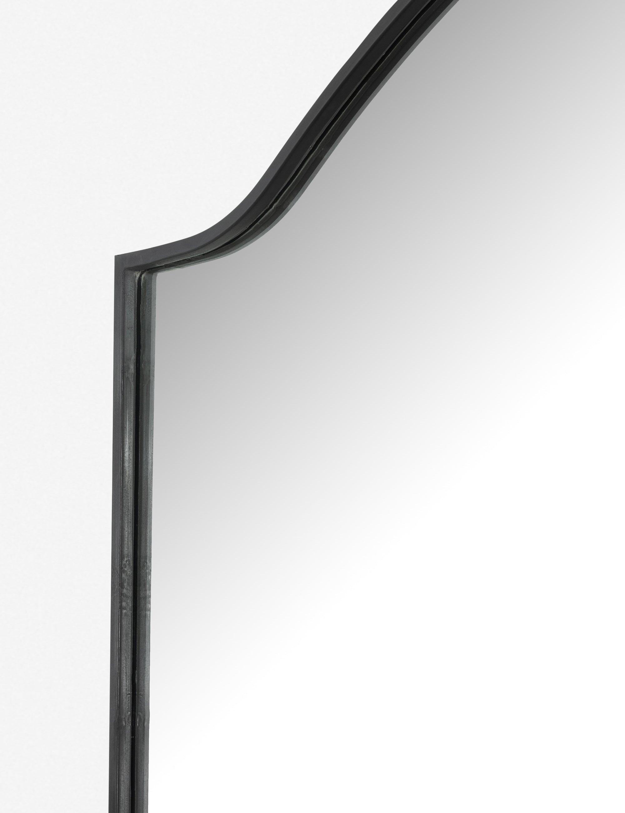 Rachelle Floor Mirror - Black