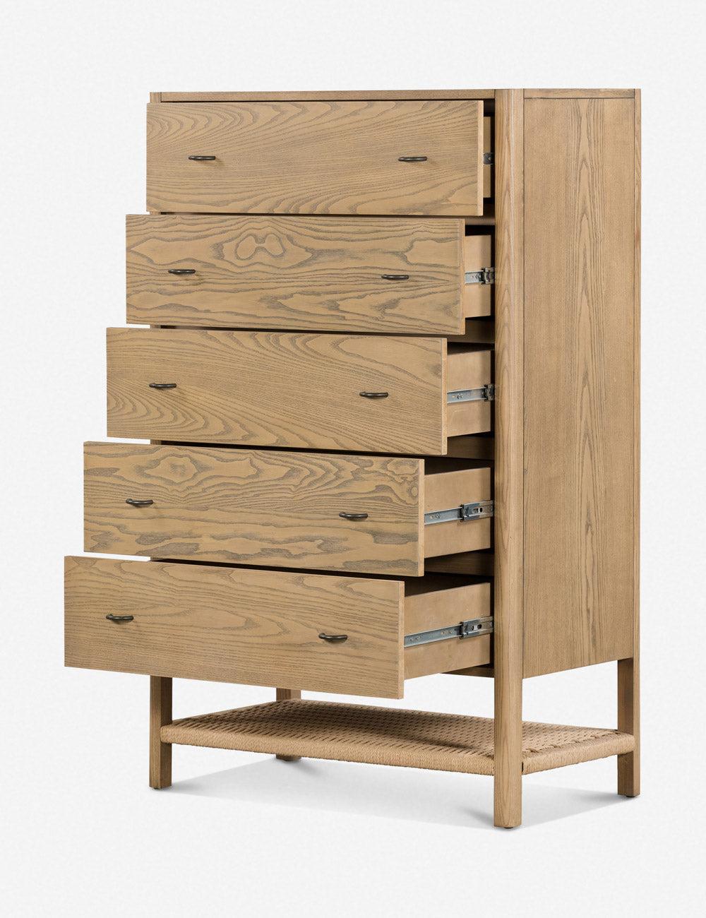 Laird 5-Drawer Dresser - Natural / 5-Drawer