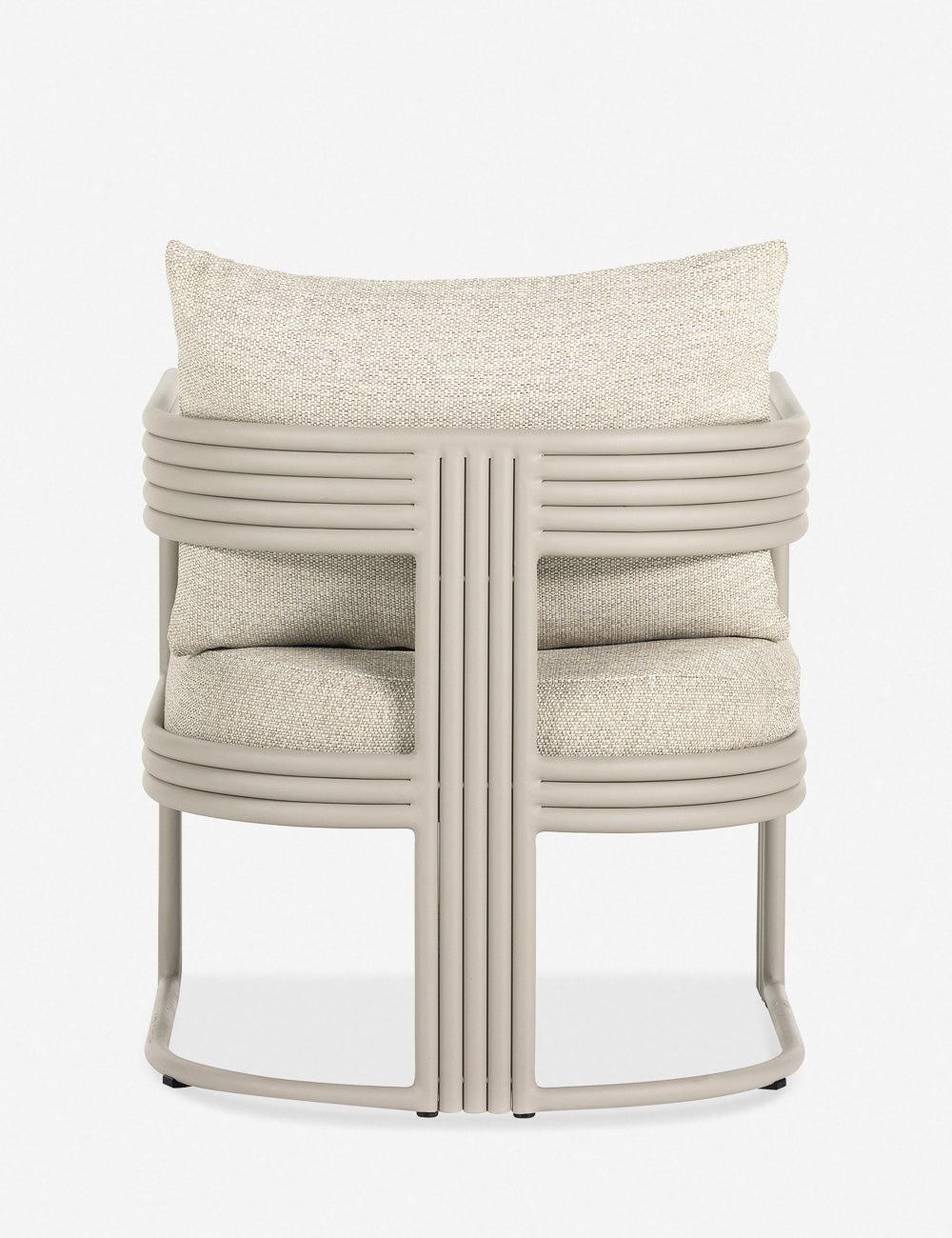 Oceane Indoor / Outdoor Accent Chair - Taupe