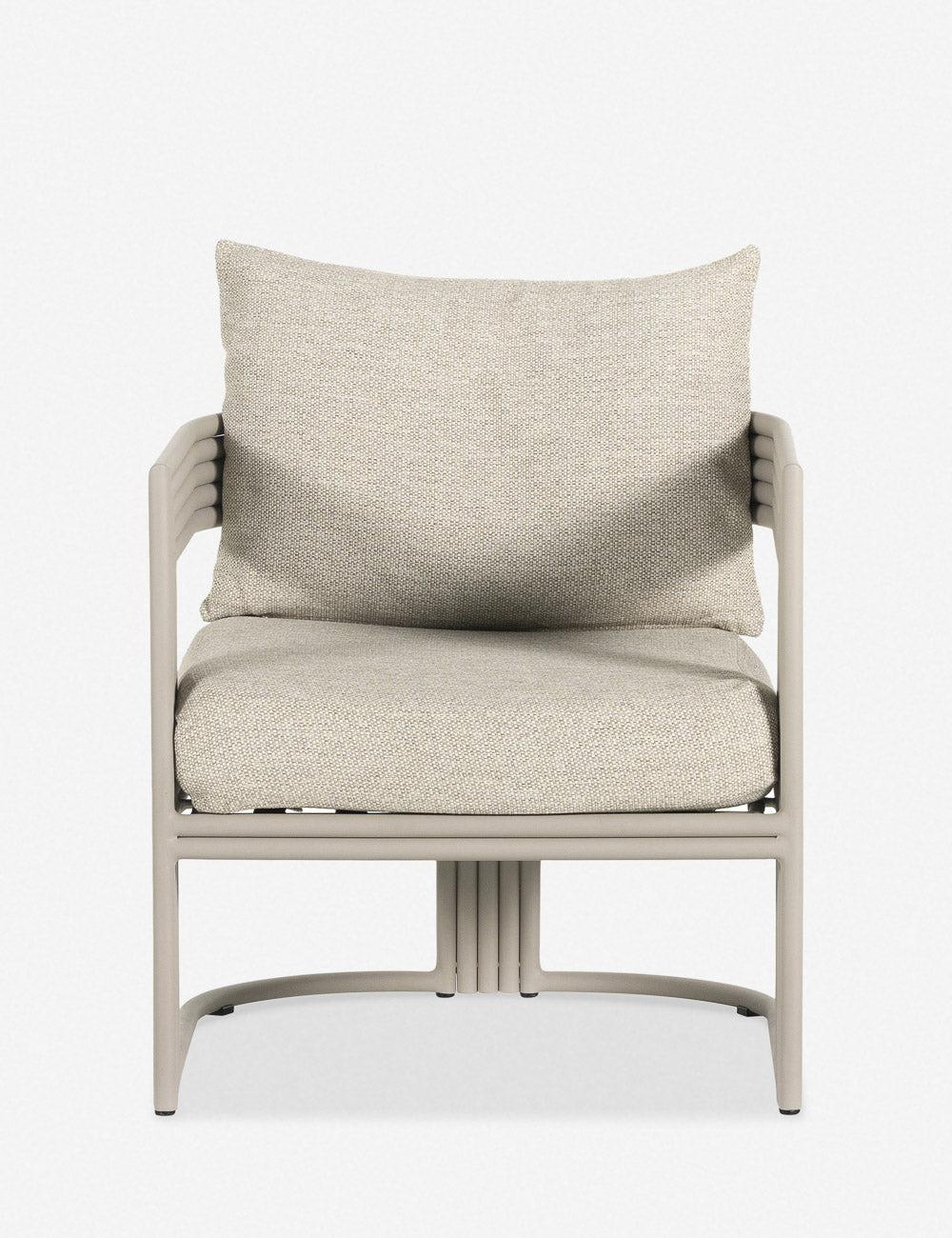 Oceane Indoor / Outdoor Accent Chair - Taupe