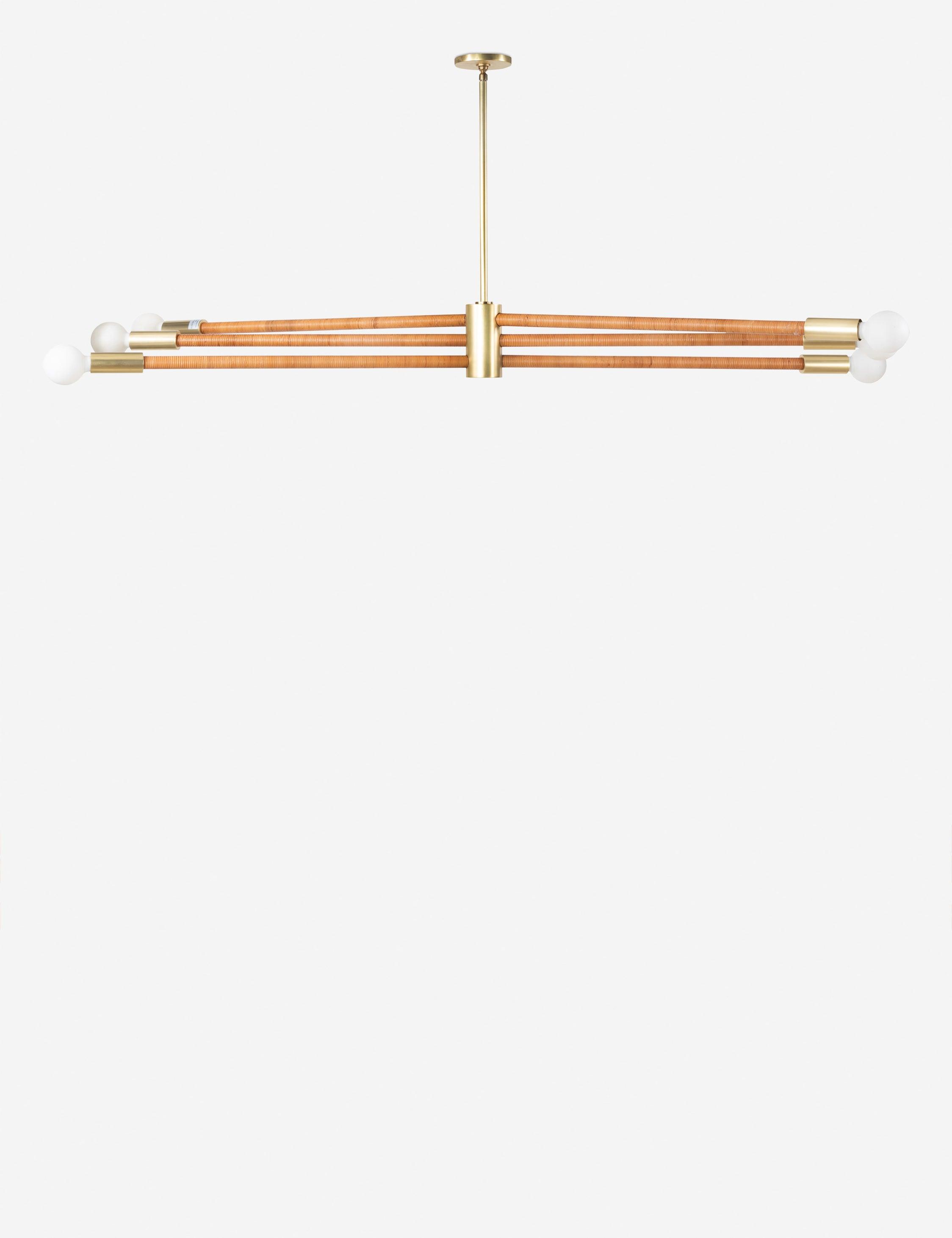 Aldrich Chandelier - Natural / 67.75"W
