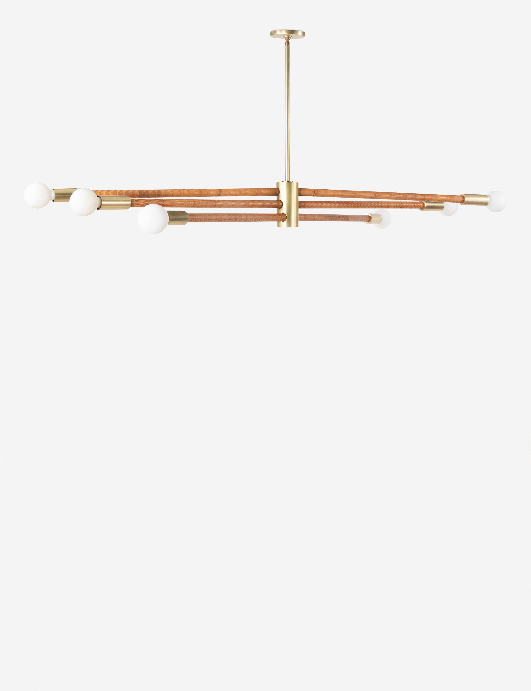 Aldrich Chandelier - Natural / 67.75"W