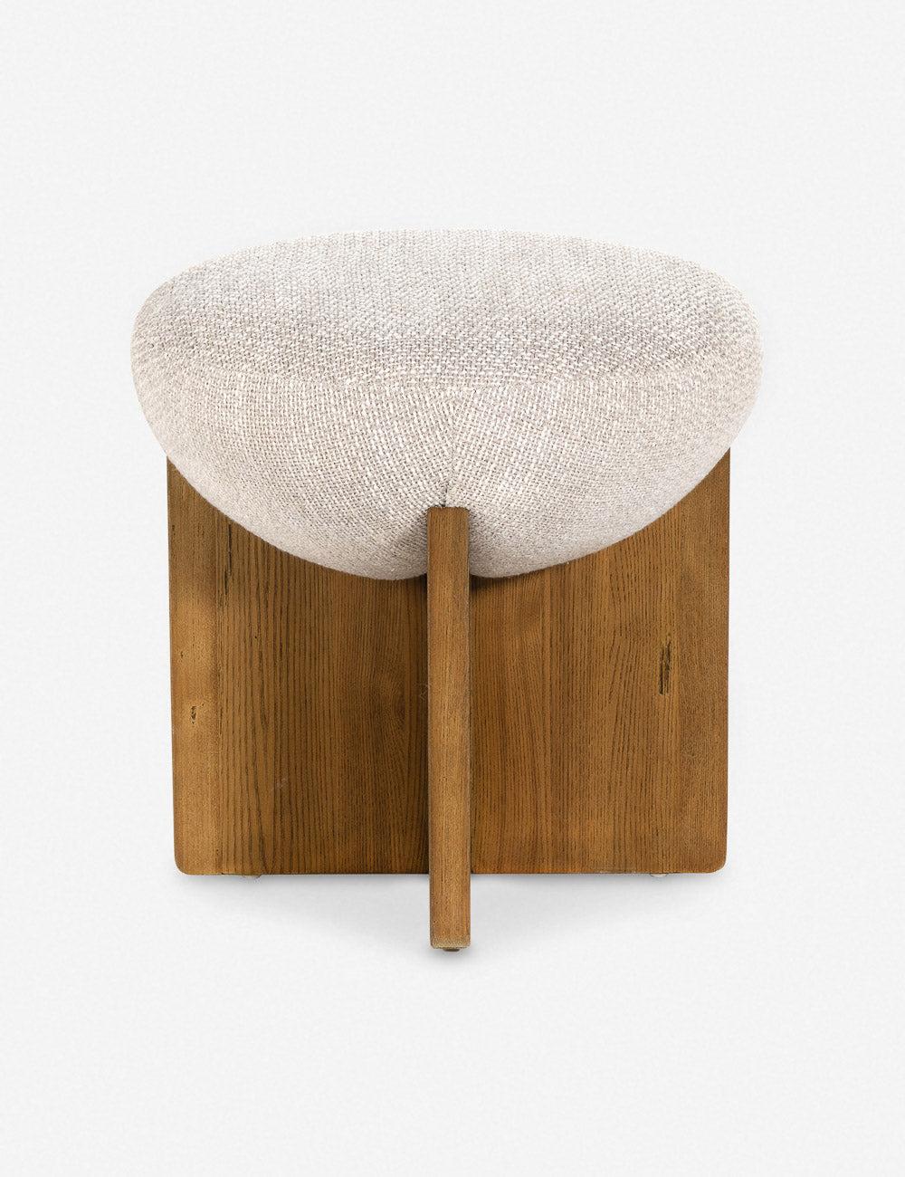 Yurewn Round Ottoman - Natural
