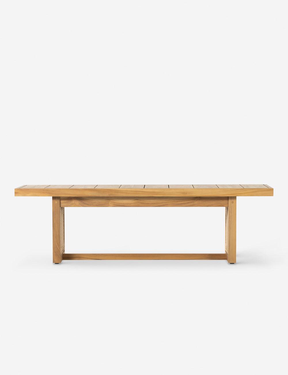 Anson Indoor / Outdoor Dining Bench - Natural